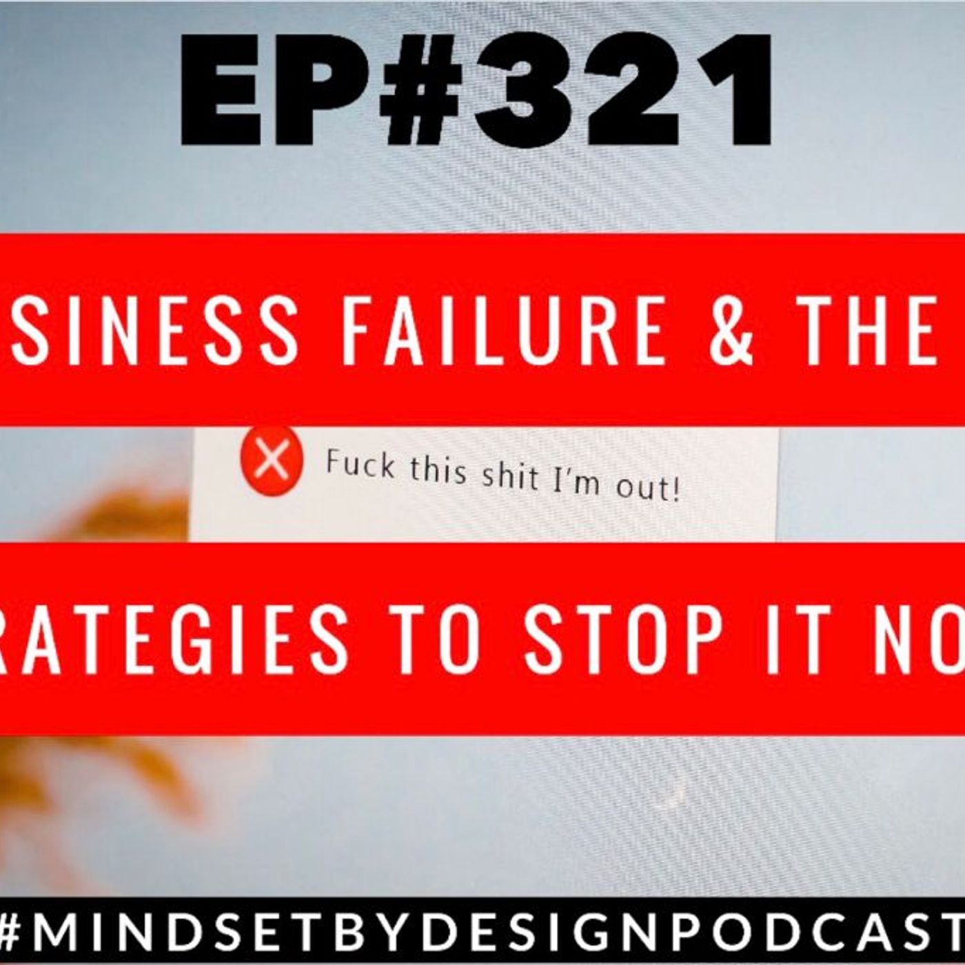 Episode #321 Business Failure & The 6 Strategies To Stop It Now episode artwork