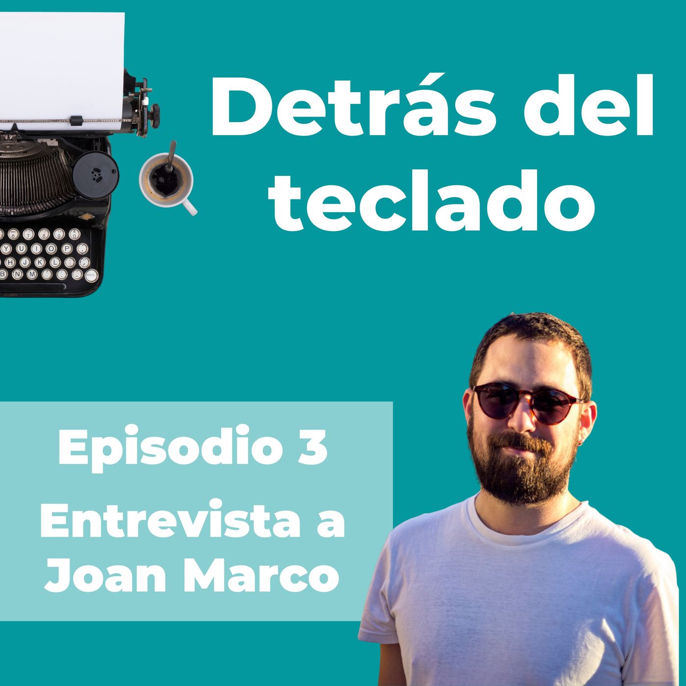 Detrás del teclado