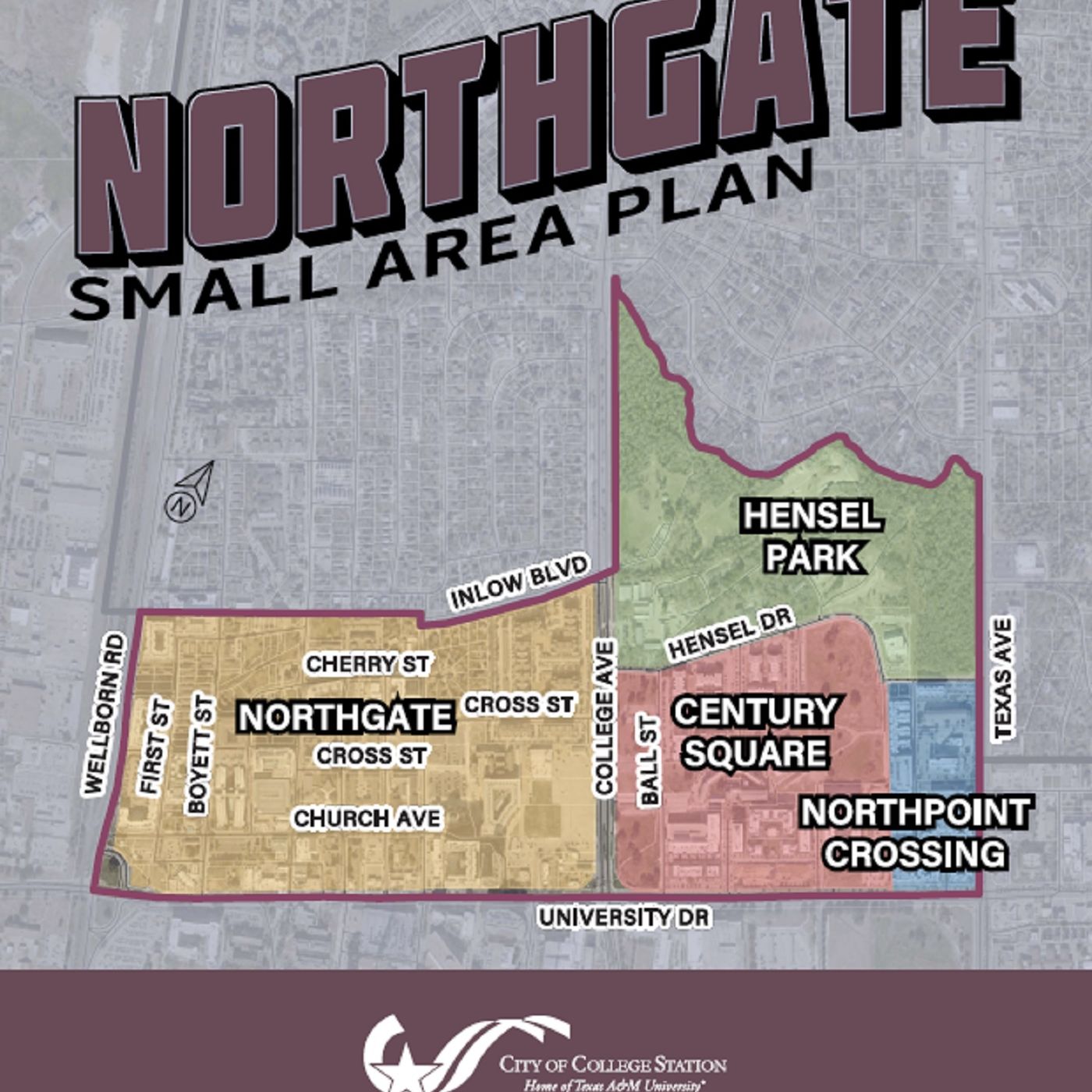 College Station city council reviews a four month study of the greater Northgate district area episode artwork