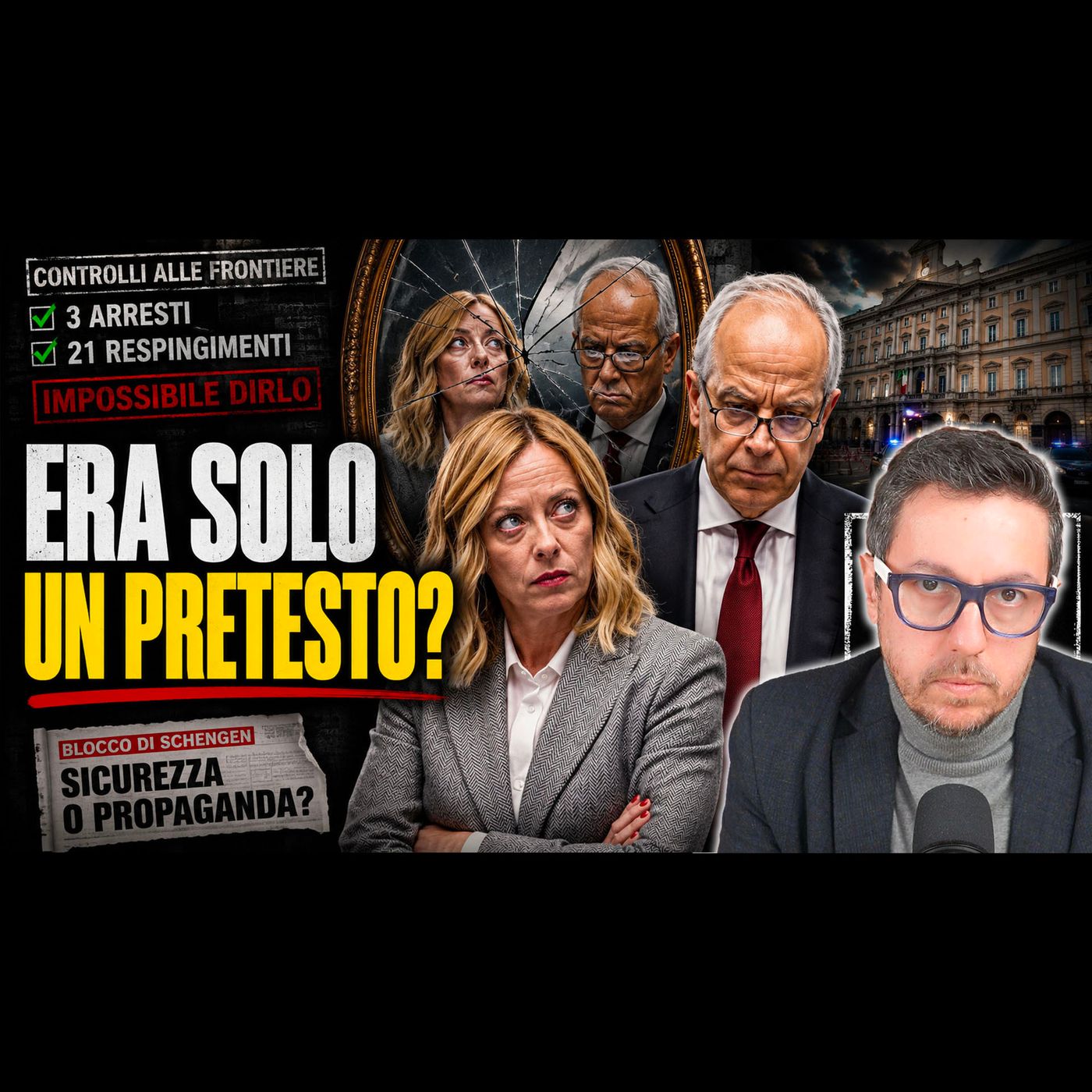 IL GOVERNO SI STA ARRAMPICANDO SUGLI SPECCHI? episode artwork