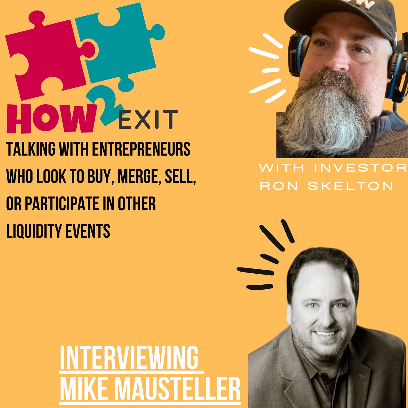 How2Exit Episode 30: Mike Mausteller - Business Coach, Executive Coach, Trainer, and Speaker. Image