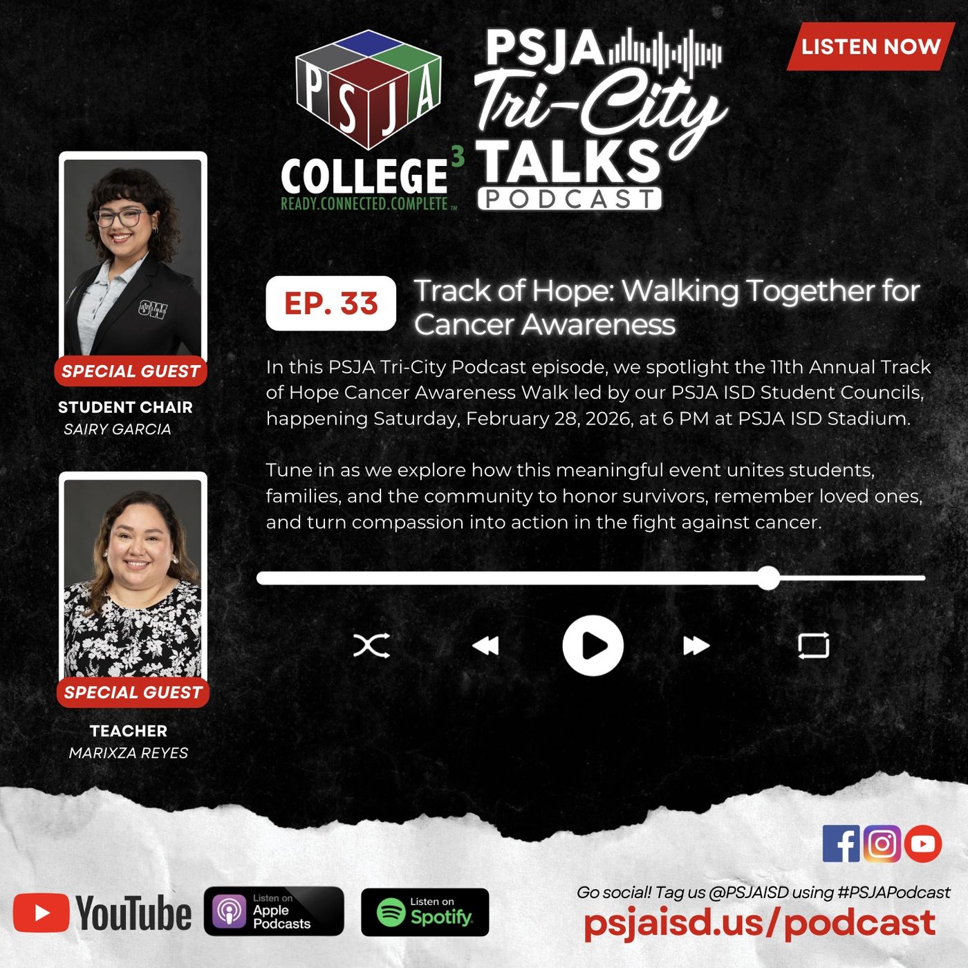 PSJA Tri-City Talks Podcast
