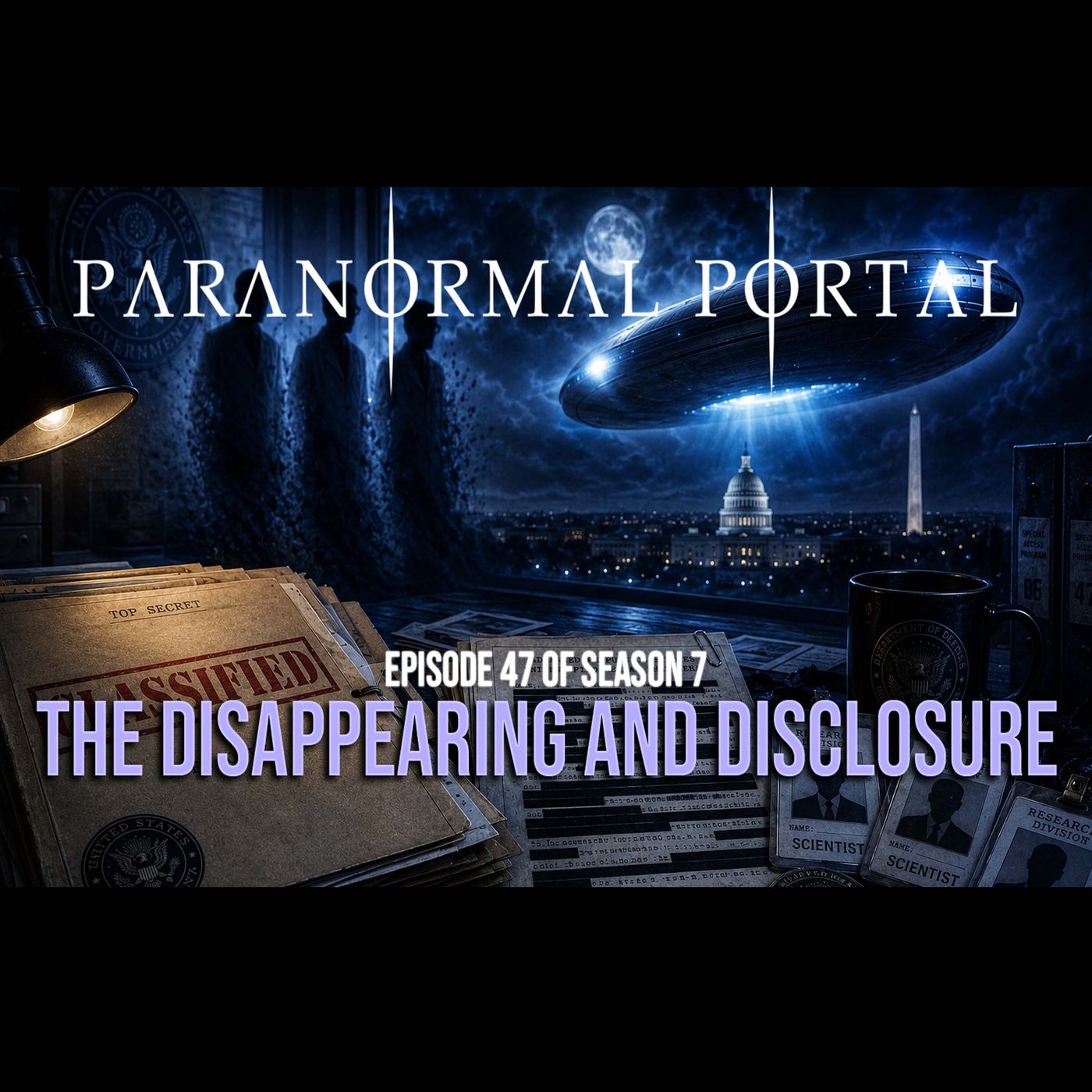 The Disappearing and Disclosure episode artwork