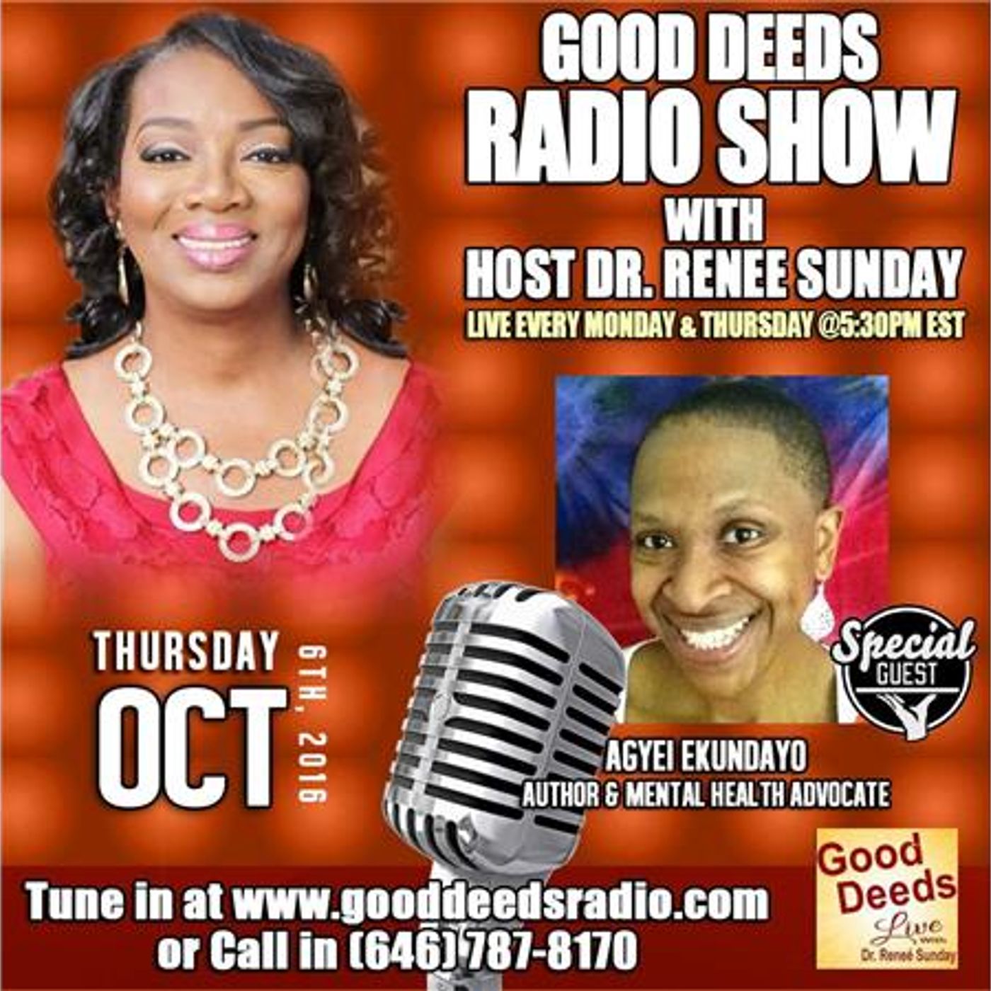 Mental Health Awareness  Agyei Ekundayo, Author & Mental Health Advocate on GD episode artwork