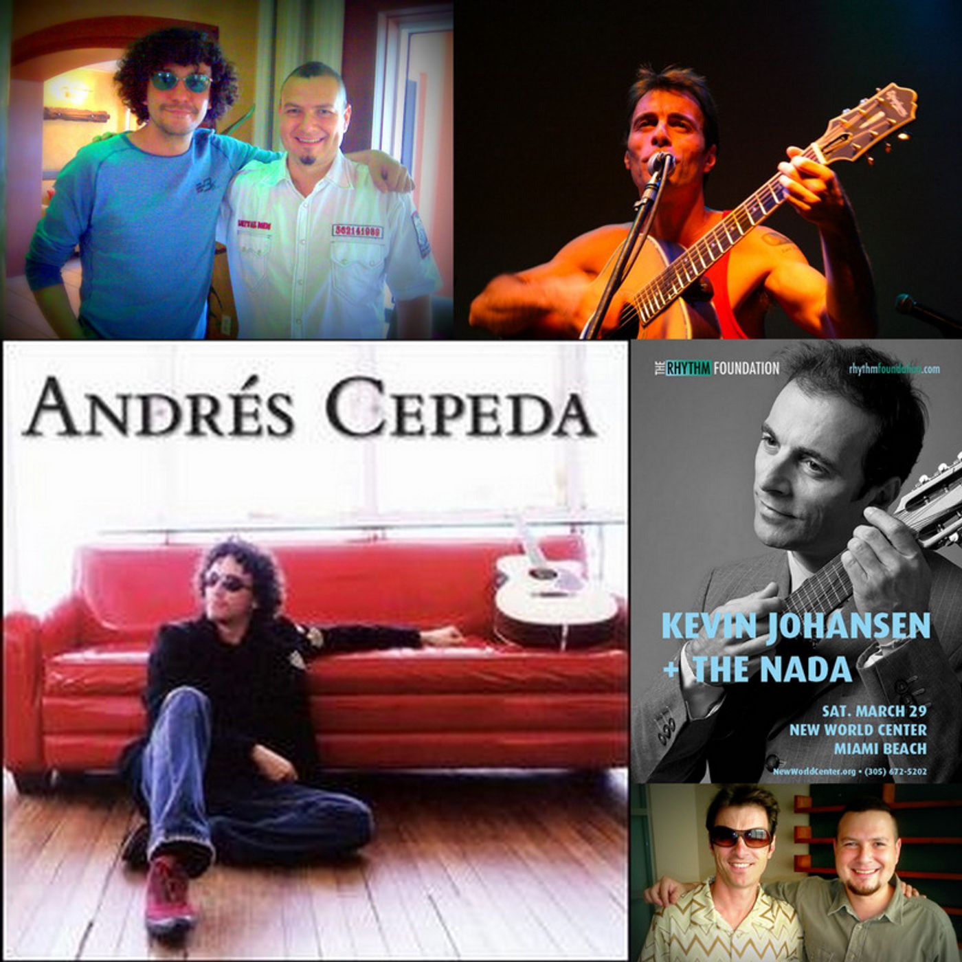 2 de febrero, 2008, Entrevistas con Kevin Johansen, Andrés Cepeda episode artwork