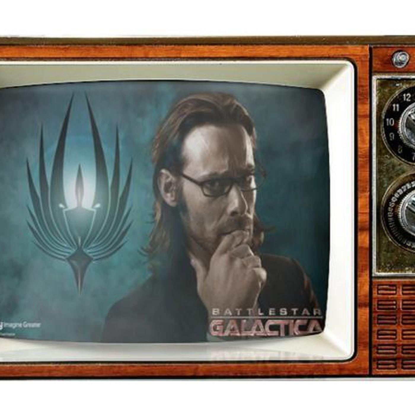 The Inauguration of Gaius Frakkin' Baltar w/ James Callis Battlestar Galactica episode artwork