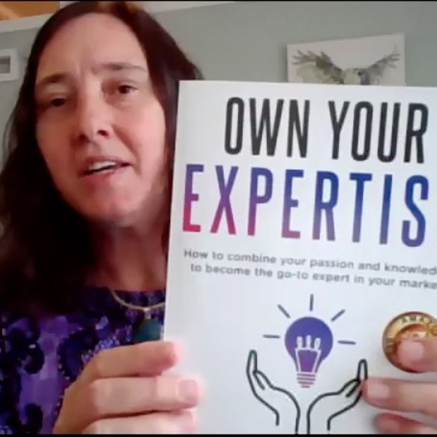 Jennifer Yagos returns to share her book podcast artwork