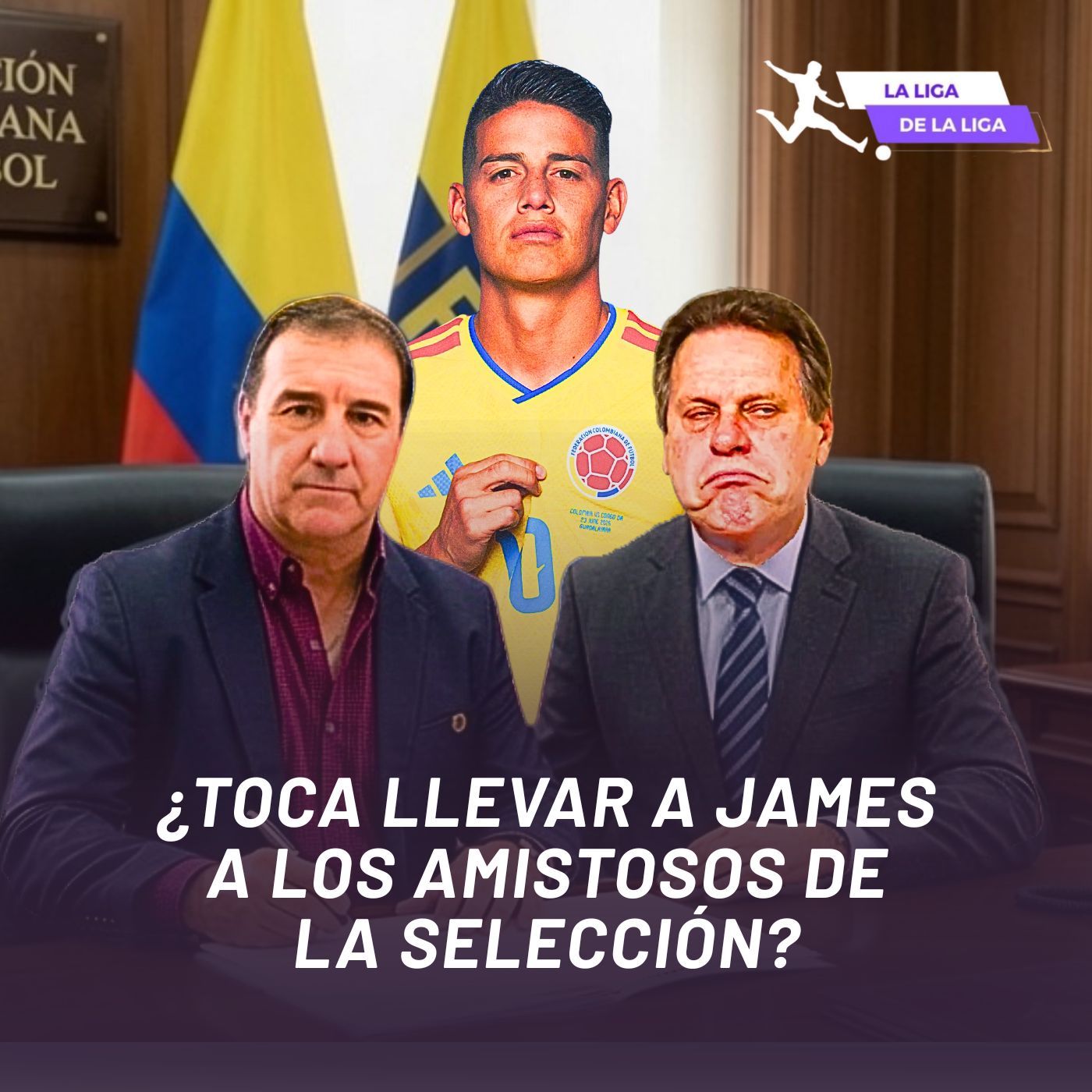 ¿TOCA LLEVAR A JAMES A LOS AMISTOSOS DE LA SELECCIÓN?