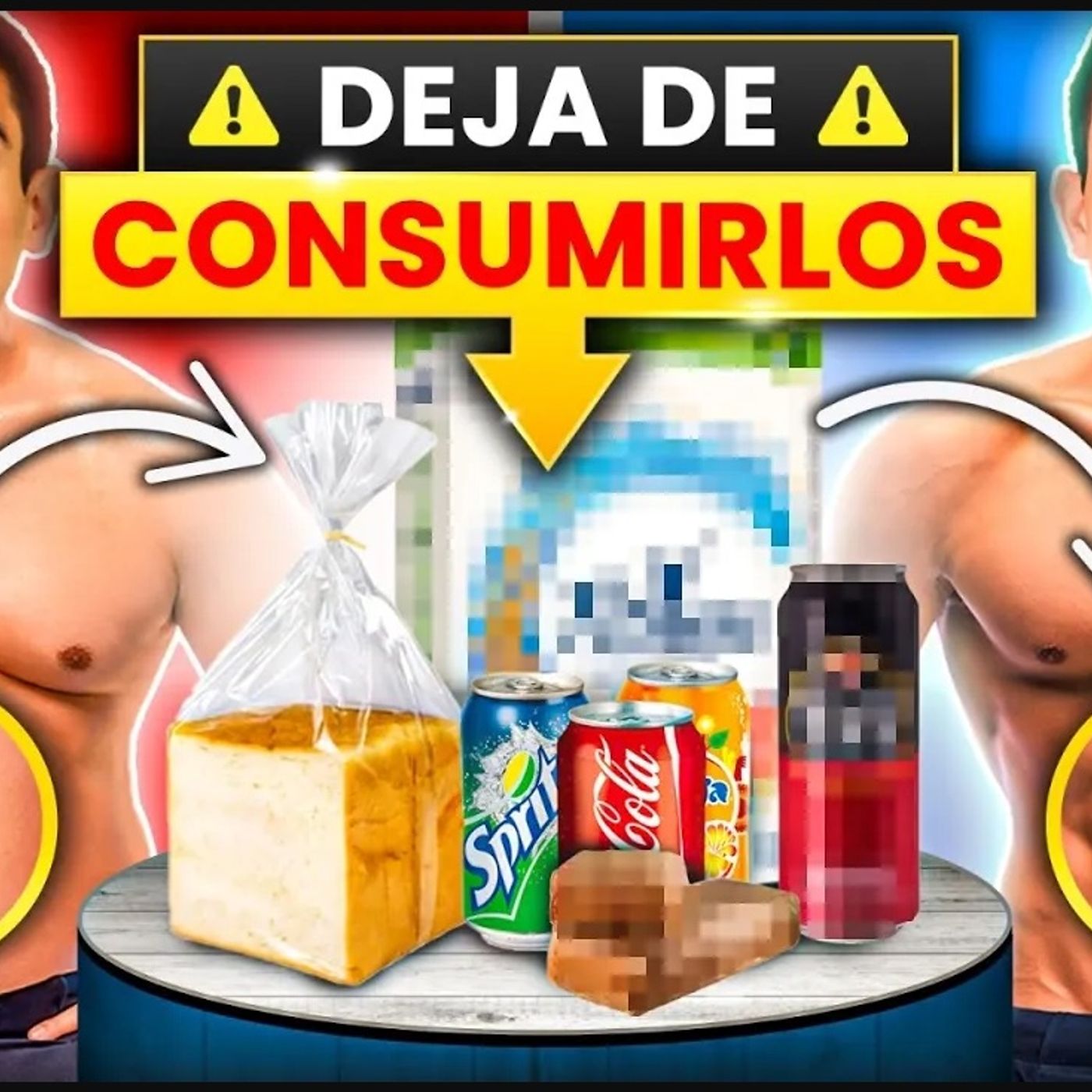 PERDER GRASA ABDOMINAL más rápido: comienza ELIMINANDO estos 5 ALIMENTOS CORRIENTES