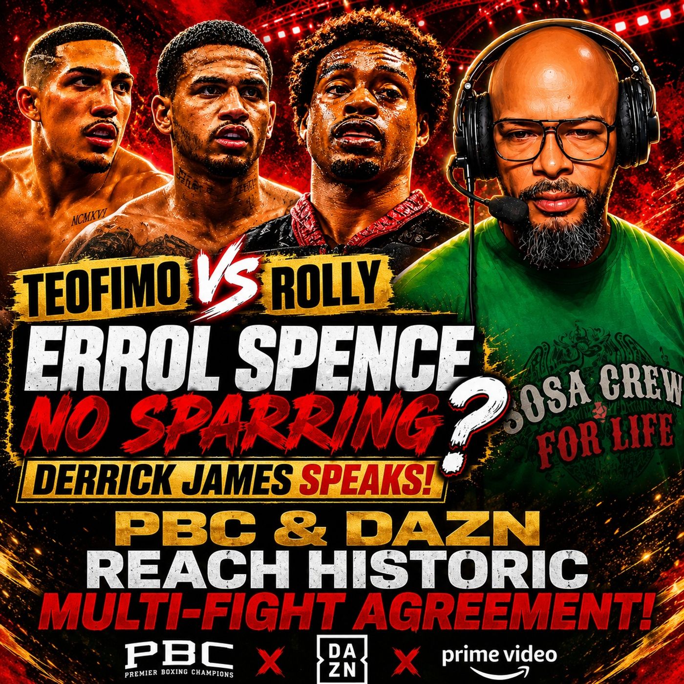 ☎️Spence Had NO Sparring for Crawford❓Derrick James Speaks❗️PBC & DAZN Joining Forces❓