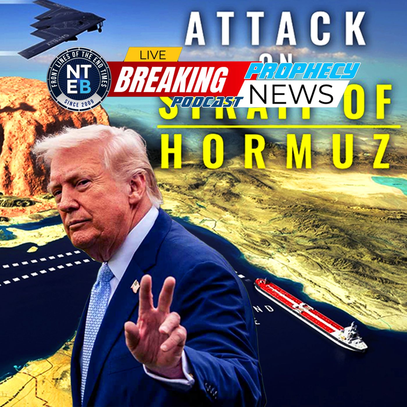 THE PROPHECY NEWS PODCAST: President Trump Looking For The Exit Ramp As Iran War Deteriorates Fast — NTEB BIBLE RADIO: Rightly Dividing cover