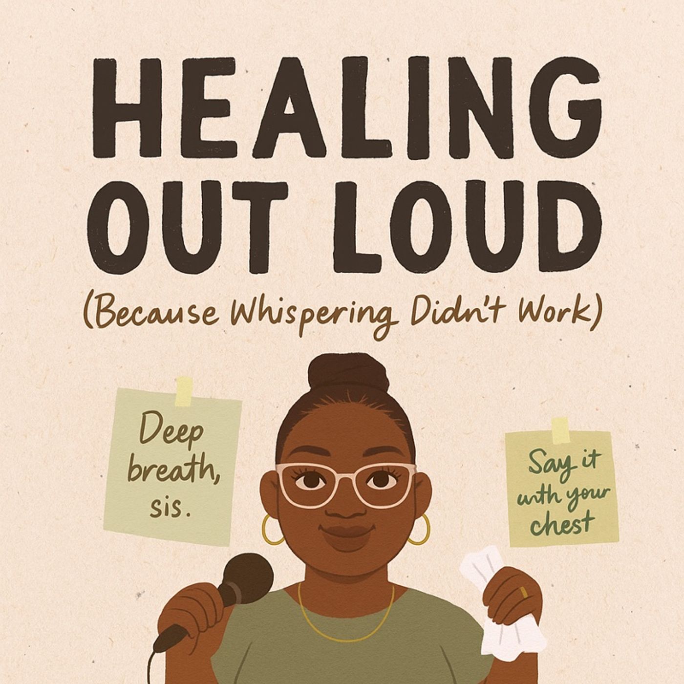 Episode 18 - Healing Out Loud (Because Whispering Didn’t Work) — @It's Courtney cover