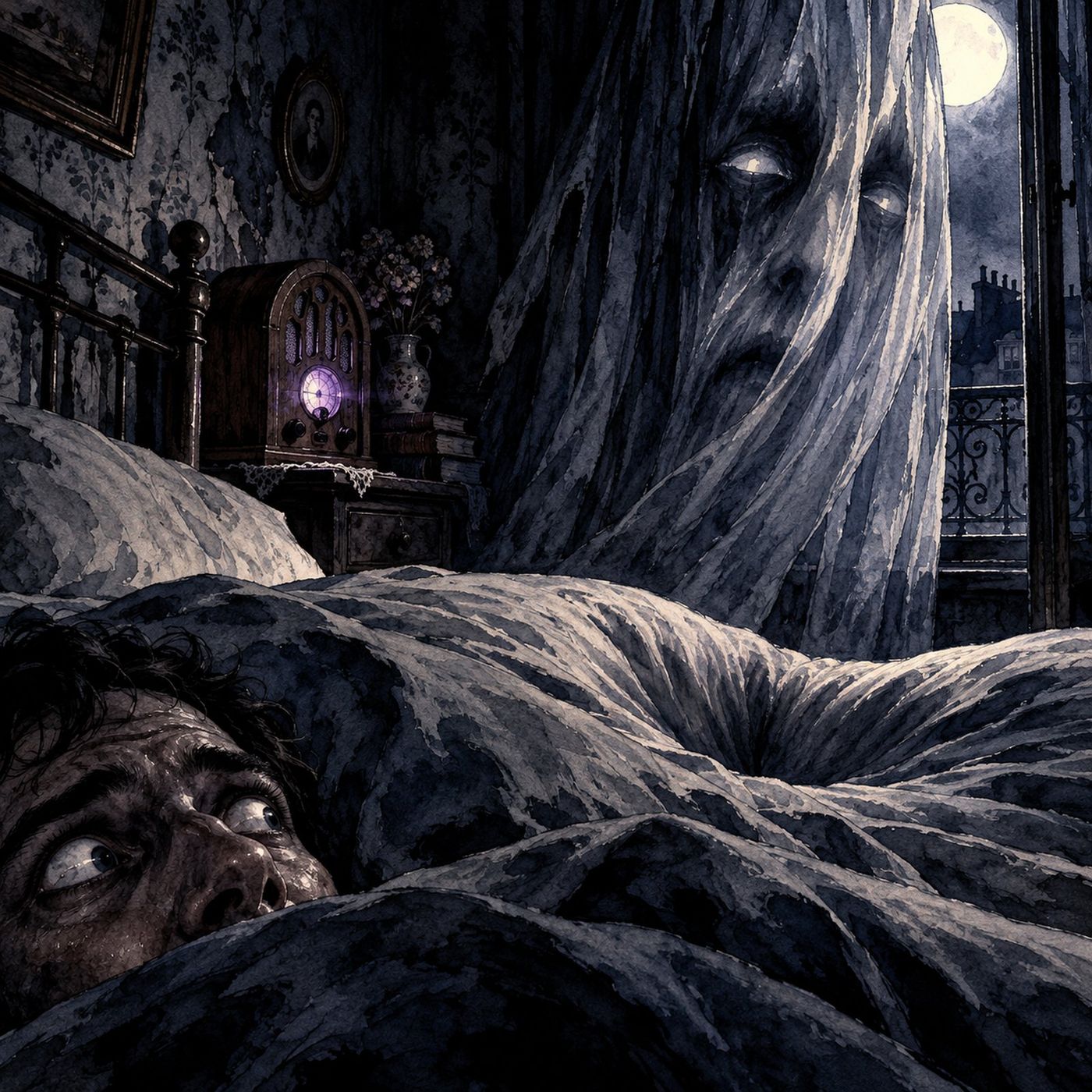 Unknown Broadcast | Four Old-Time Radio Horror Stories of Fate, Prison, Murder, and Madness
