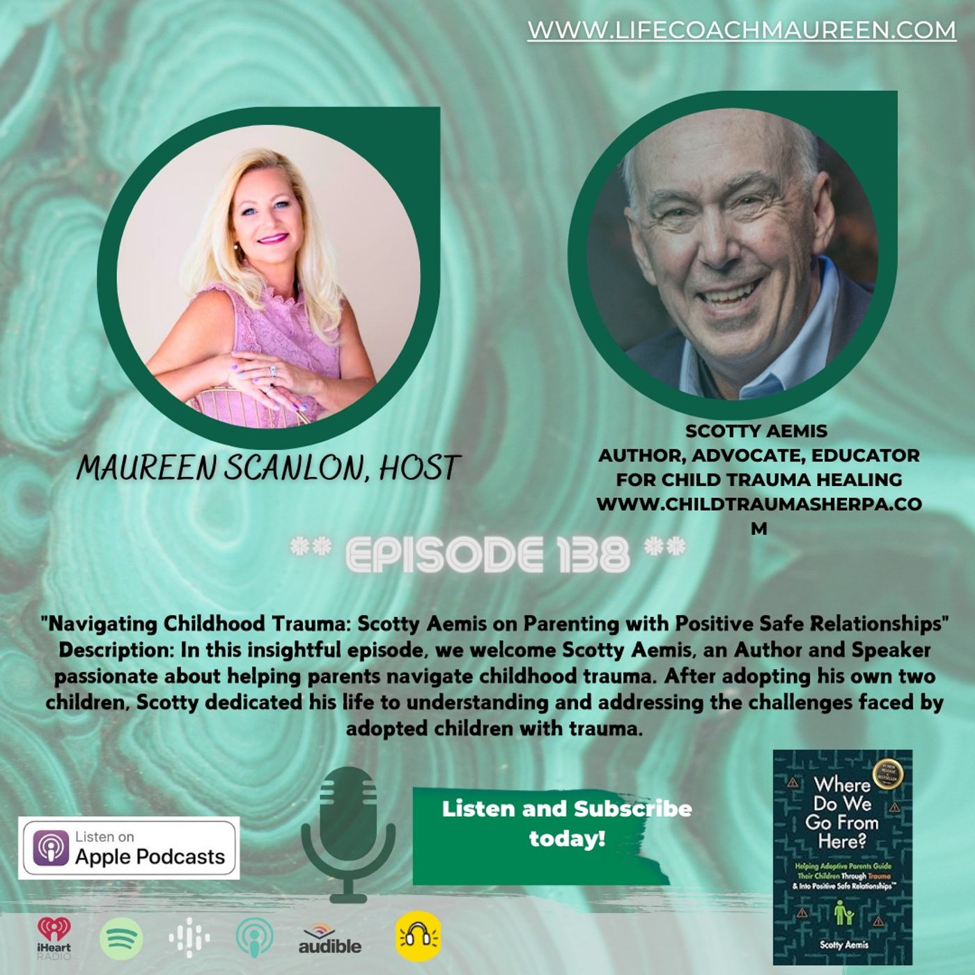 "Navigating Childhood Trauma: Parenting adopted and foster children" - Episode 138 Scotty Aemis episode artwork