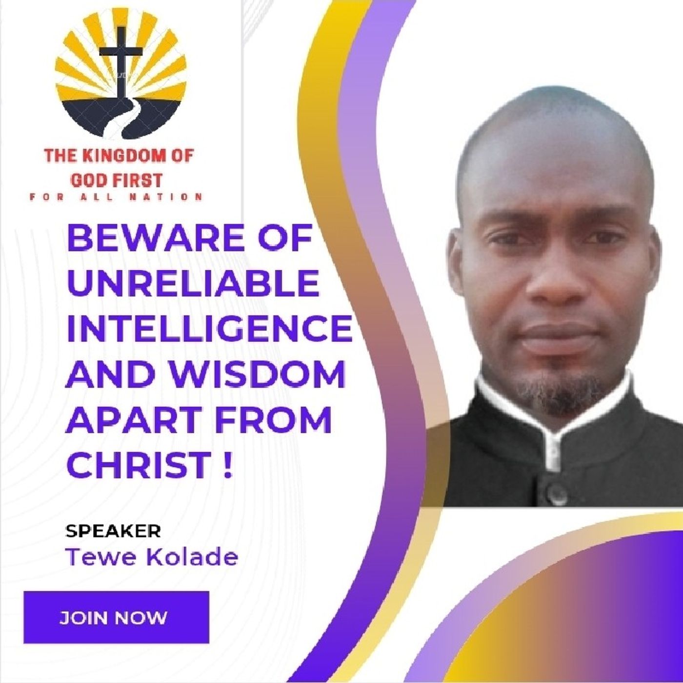 BEWARE OF UNRELIABLE INTELLIGENCE AND WISDOM APART FROM CHRIST! episode artwork