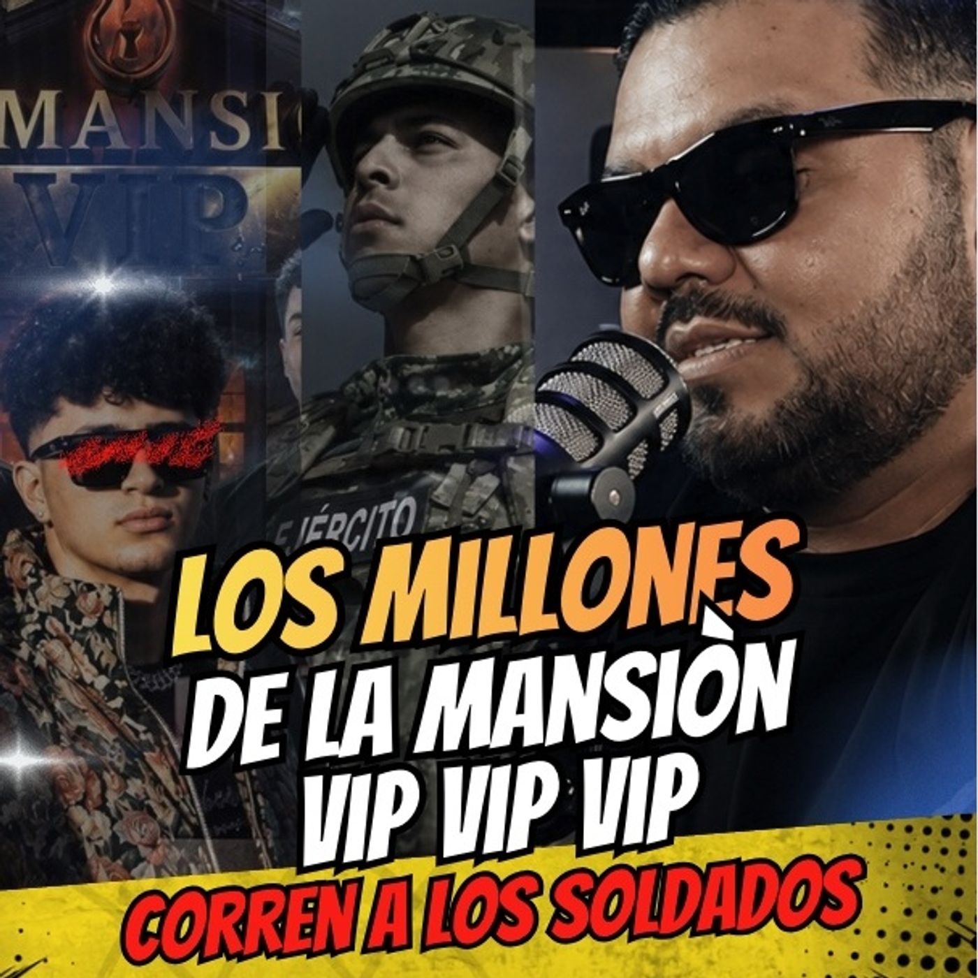 màs de 100 MILLONES género la MANSION VIP // CORREN A LOS SOLDADOS