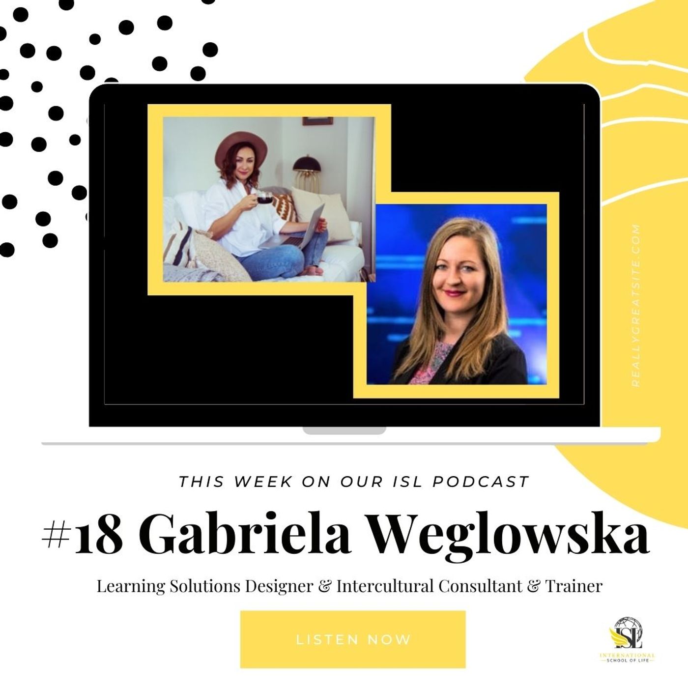 #18 Conversation with Gabriela Weglowska - Learning Solutions Designer & Intercultural Consultant
