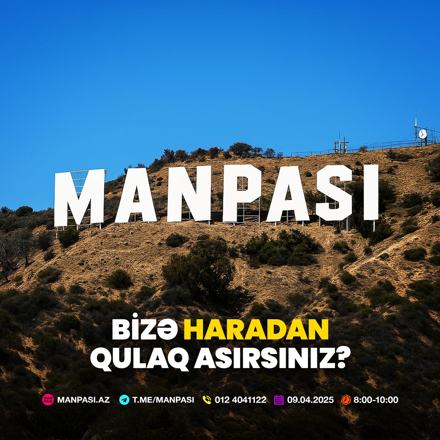 Bizə haradan qulaq asırsınız? 09.04.2025