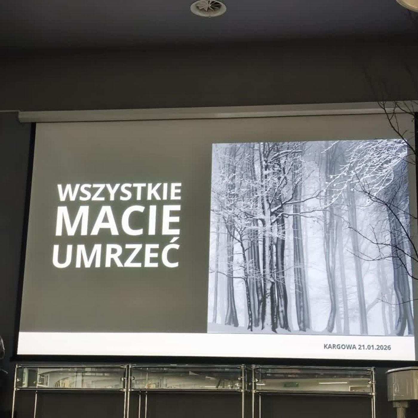 „Wszystkie macie umrzeć” audycja Marzeny Wróbel-Szały
