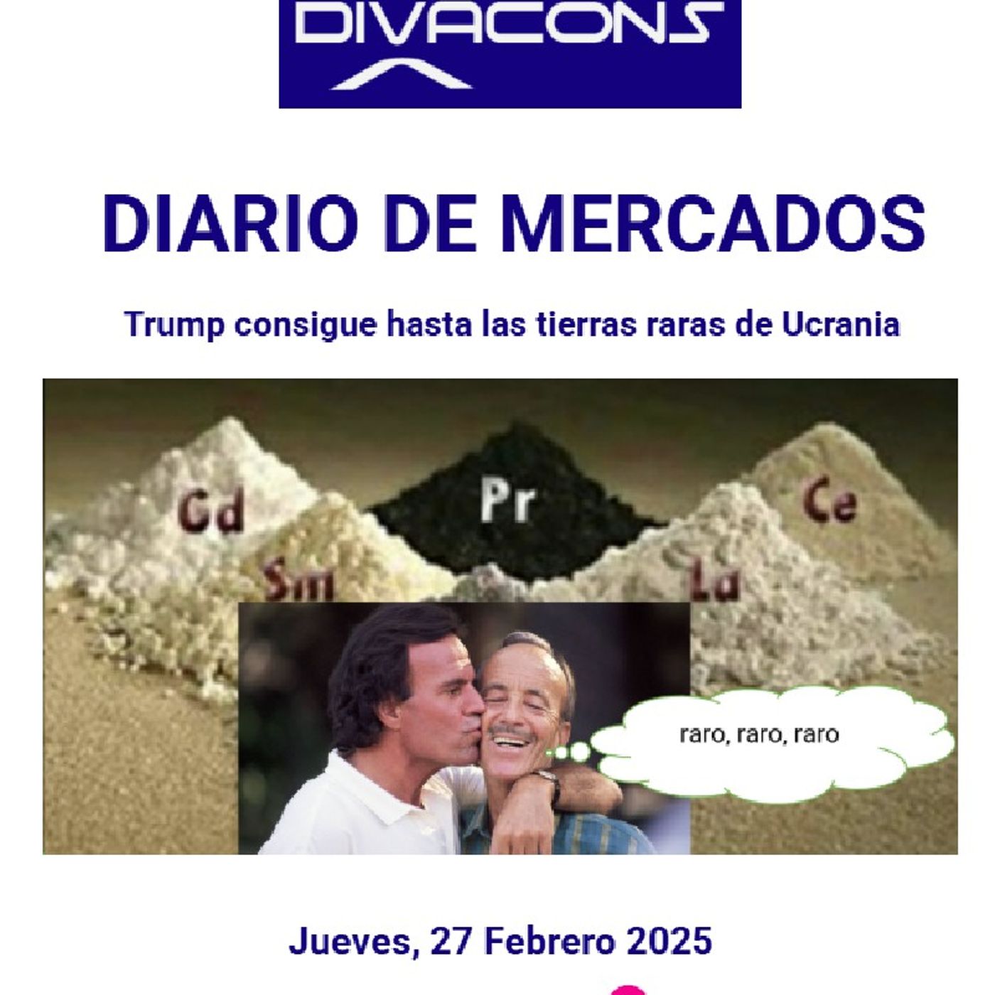 PODCAST en abierto DIARIO DE MERCADOS Jueves 27 Febrero 2025 episode artwork
