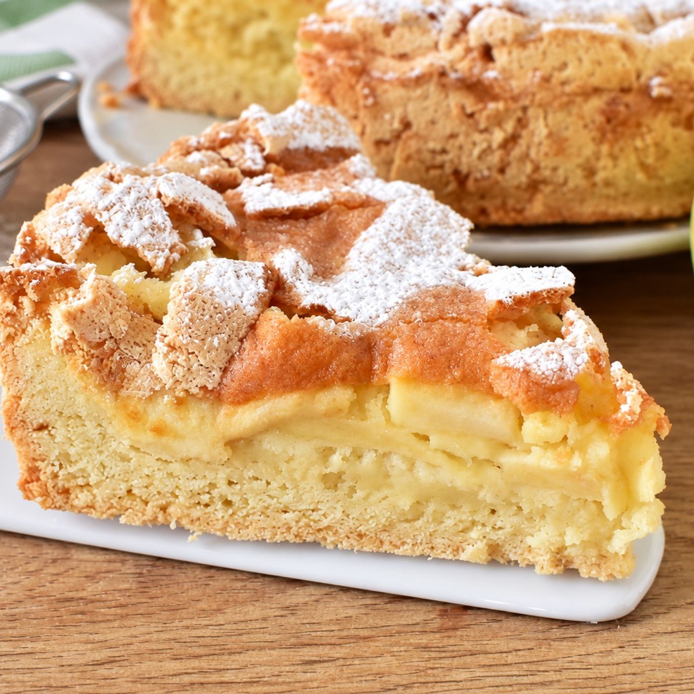 Torta di Mele in Crosta di Pasta Frolla