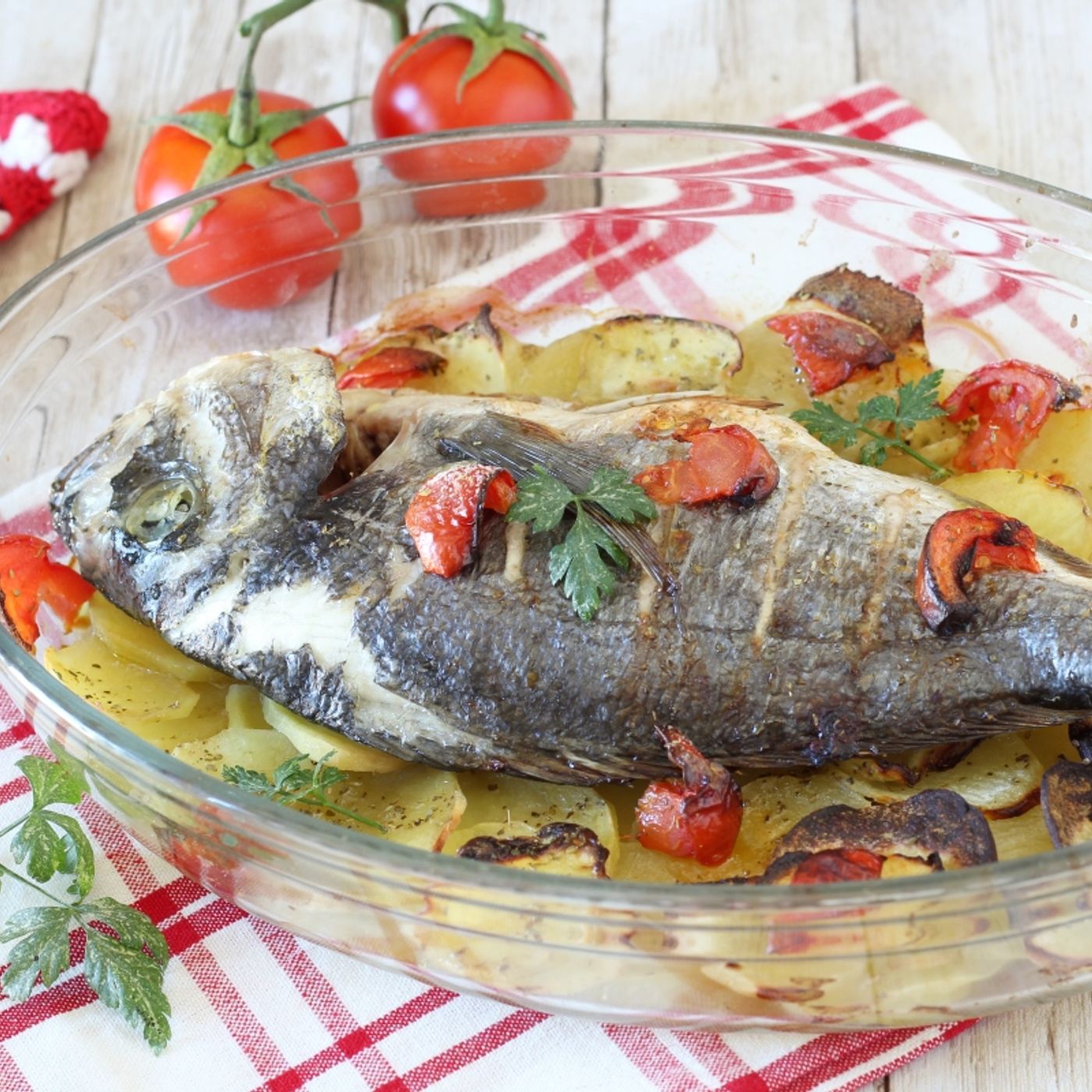 ORATA AL FORNO CON LE PATATE il secondo di pesce buonissimo episode artwork