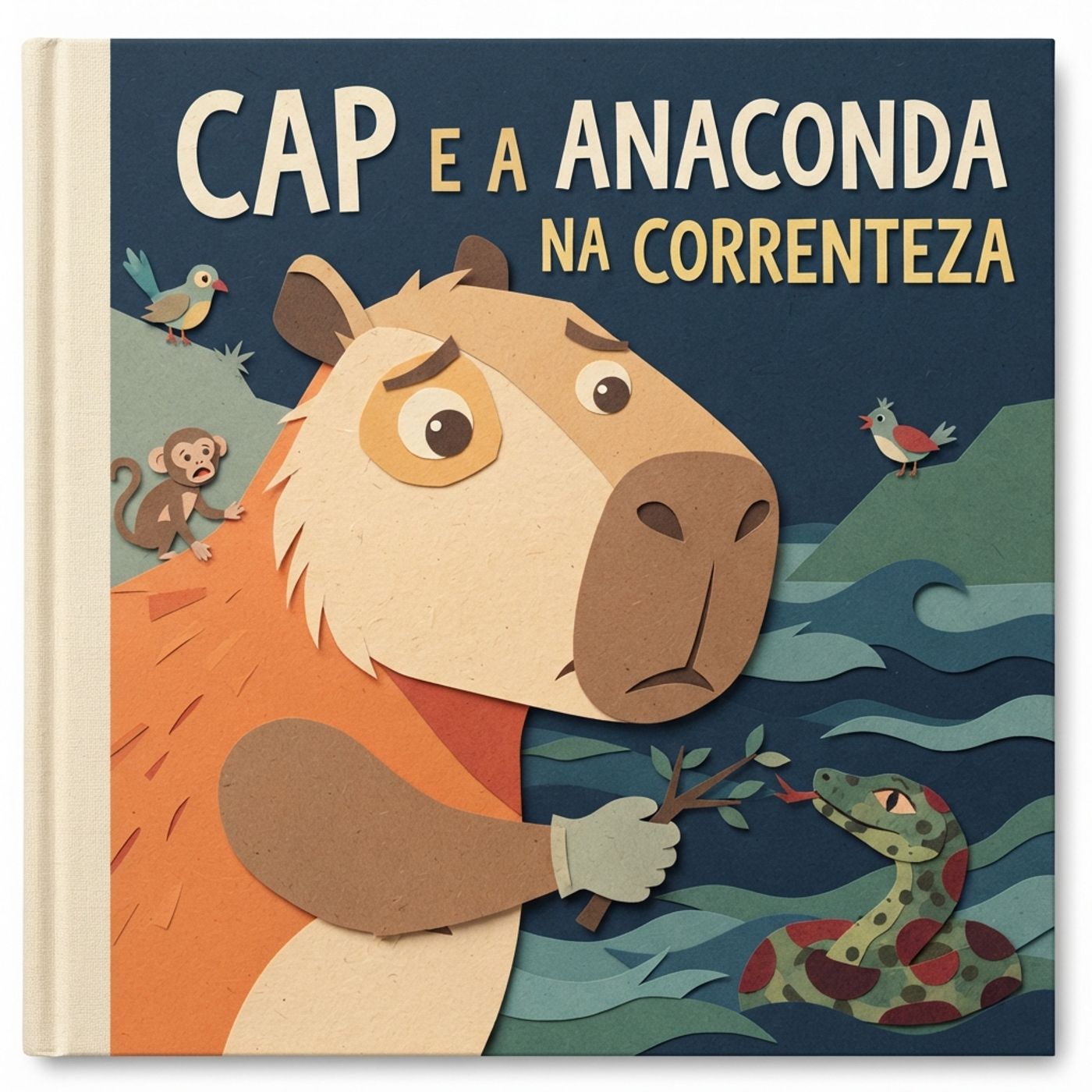 O Pequeno Cap e a Grande Serpente da Floresta ｜ Aventura Animal