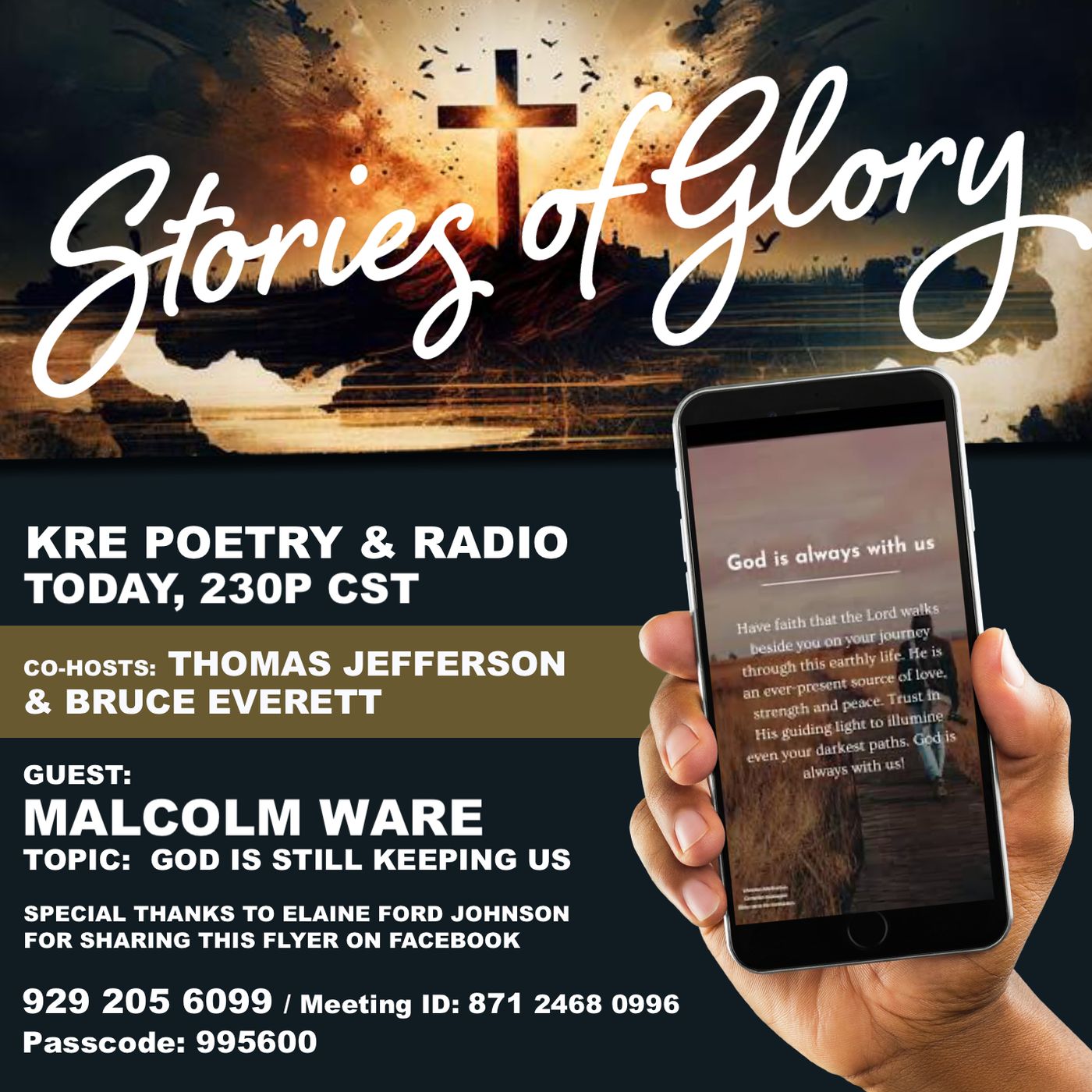 RE-BROADCAST : KRE POETRY AND RADIO - EP 152 - GUEST: MALCOLM WARE episode artwork