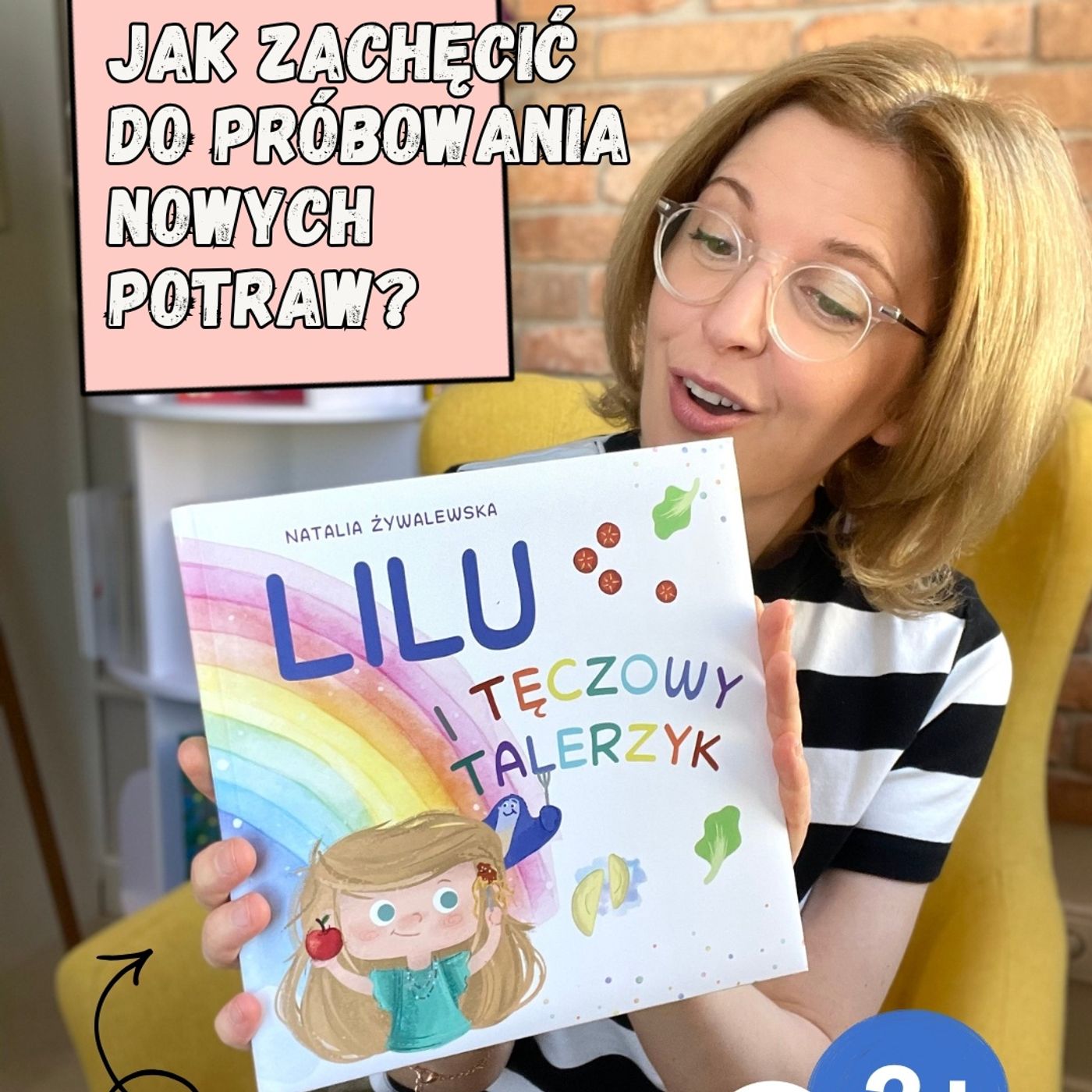 Lilu i tęczowy talerzyk. Książki dla dzieci 3-6 lat