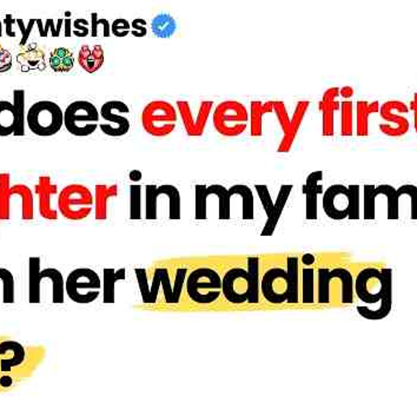 Why does every firstborn daughter in my family die on her wedding night episode artwork