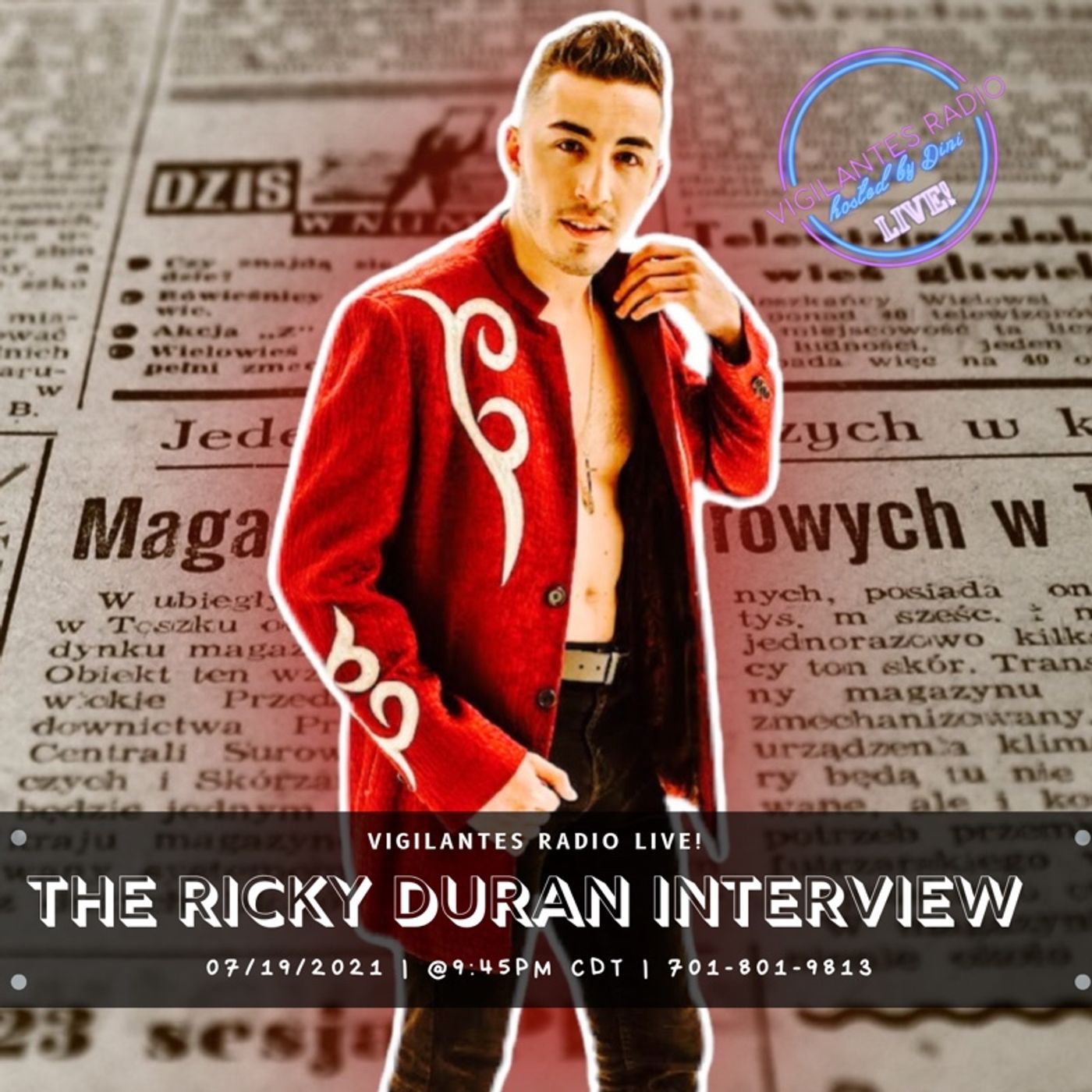 The Ricky Duran Interview. Image