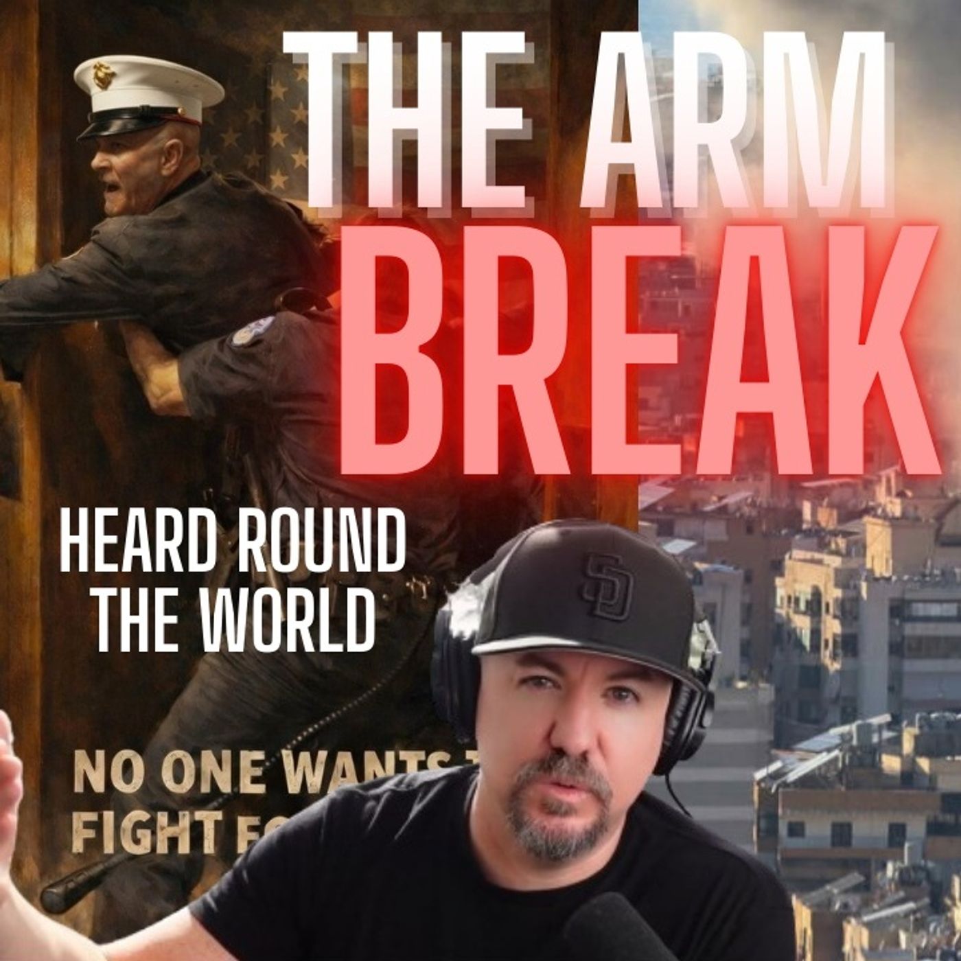 "No One Wants to Fight for Israel" – INSANE FOOTAGE Marine’s Arm Broken By US Senator on Camera