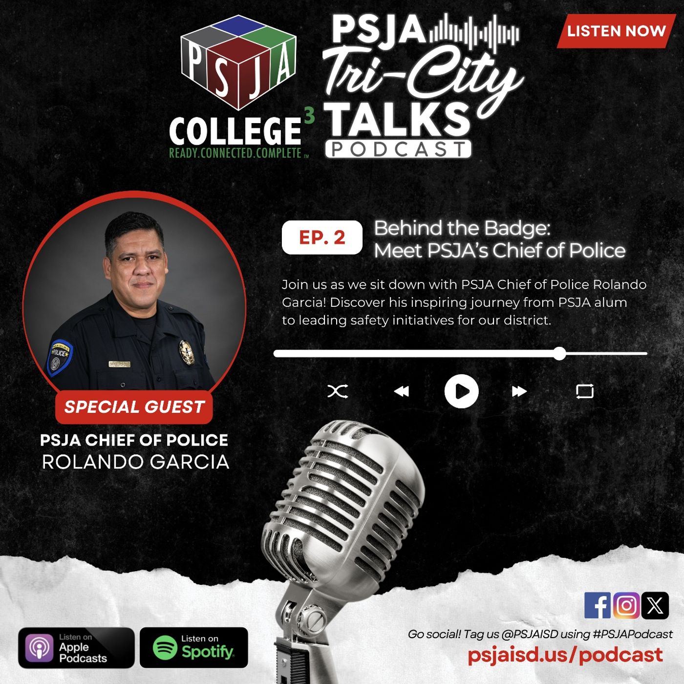 PSJA Tri-City Talks Podcast