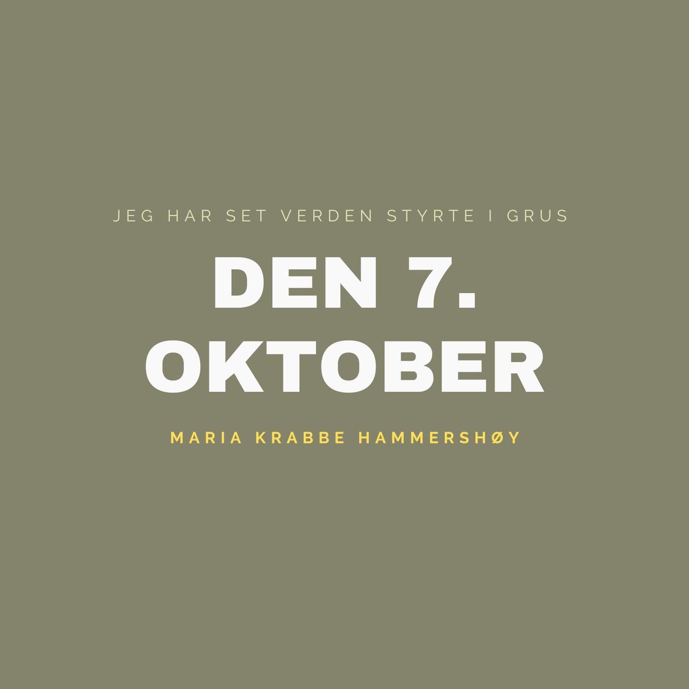 DEN 7. OKTOBER - Gaza