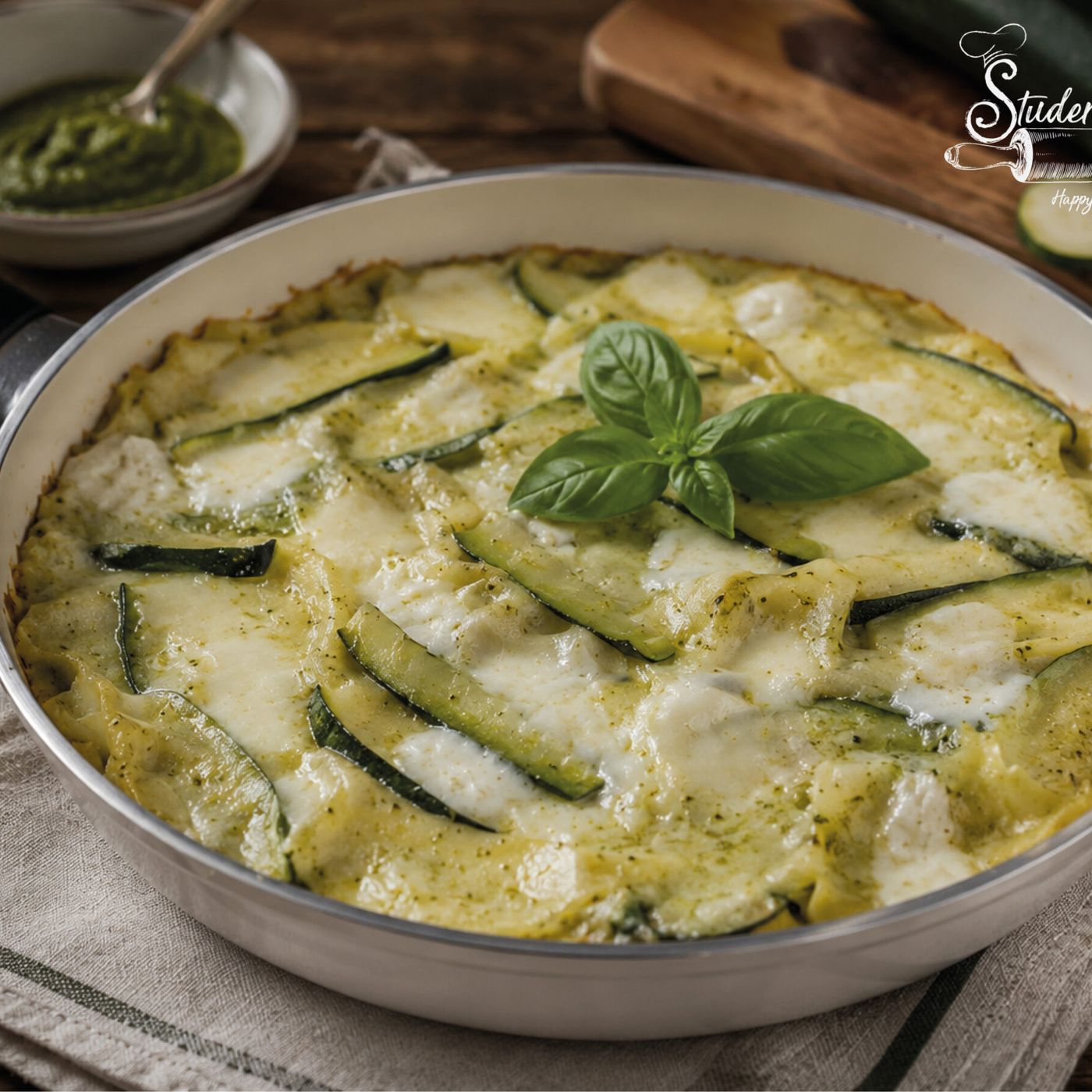 LASAGNA VEGANA IN PADELLA Con Zucchine, Pesto E Formaggio episode artwork