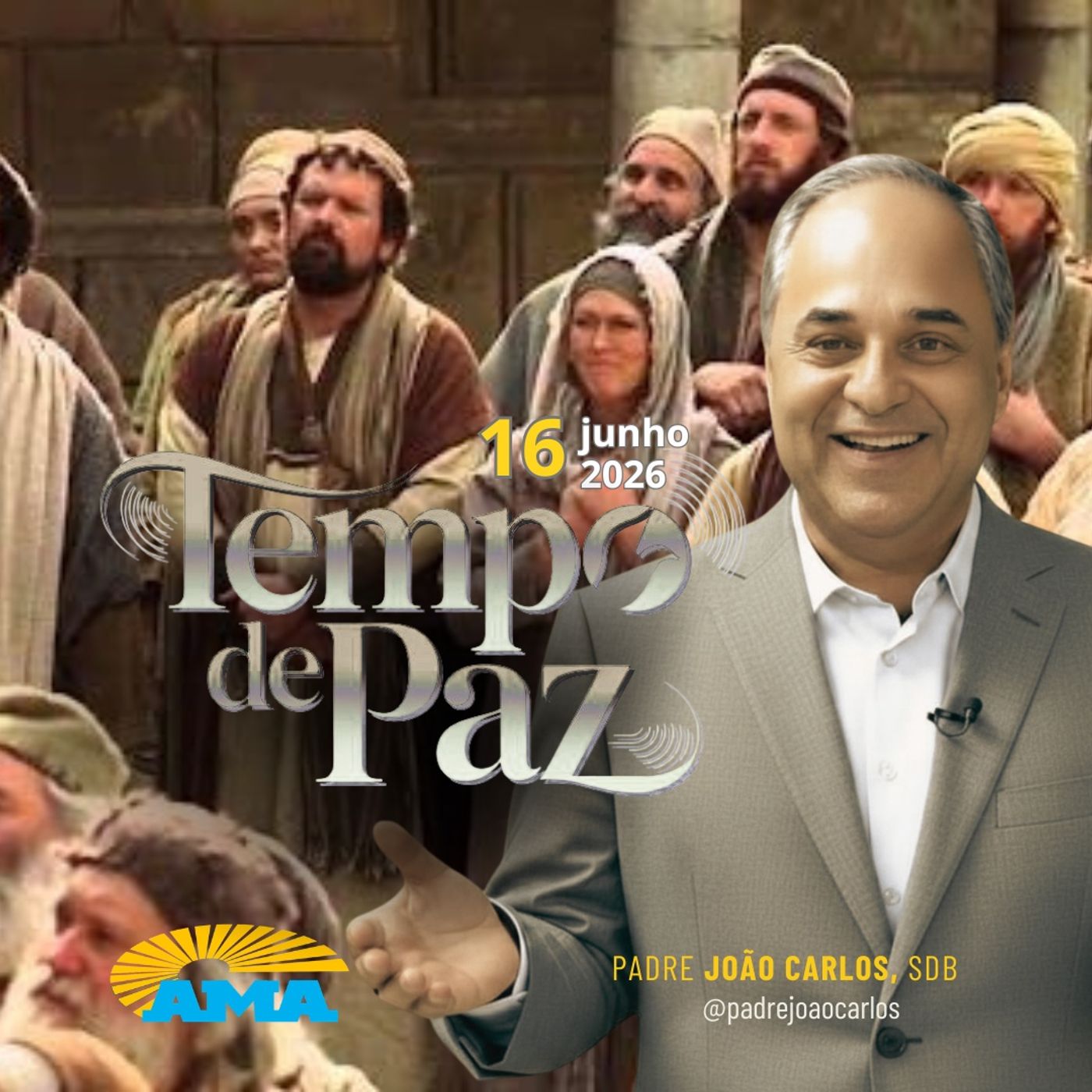 16/06/26 - Programa Padre João Carlos | Tempo de Paz episode artwork