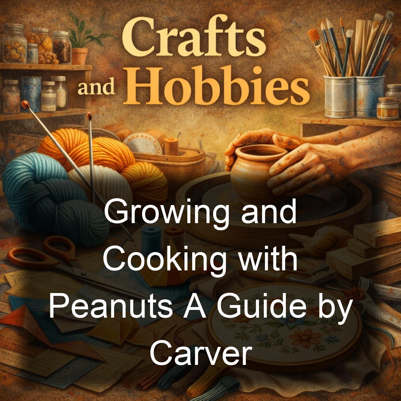 Growing and Cooking with Peanuts A Guide by Carver cover art