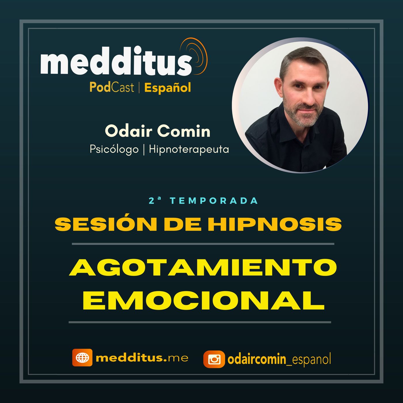#46 Hipnosis para Agotamiento Emocional | Odair Comin