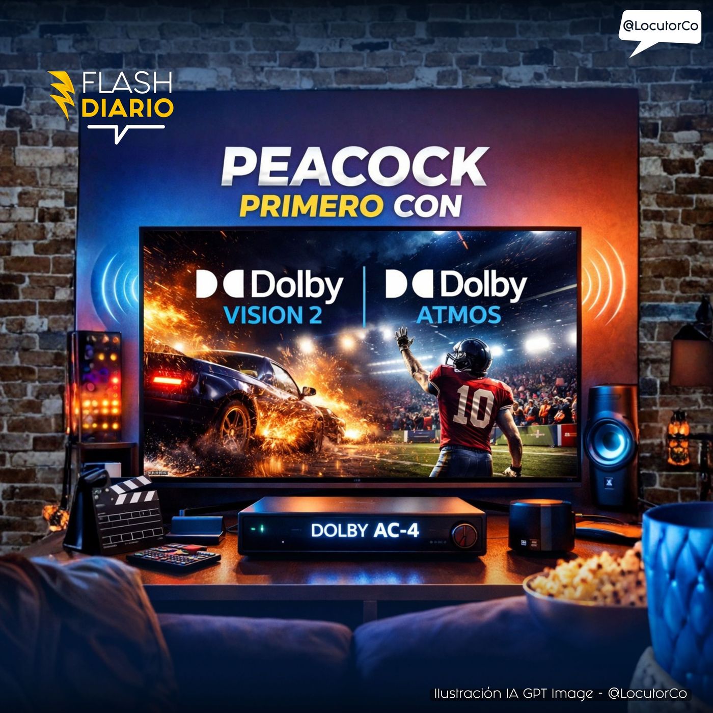 Peacock será la primera con Dolby Vision 2
