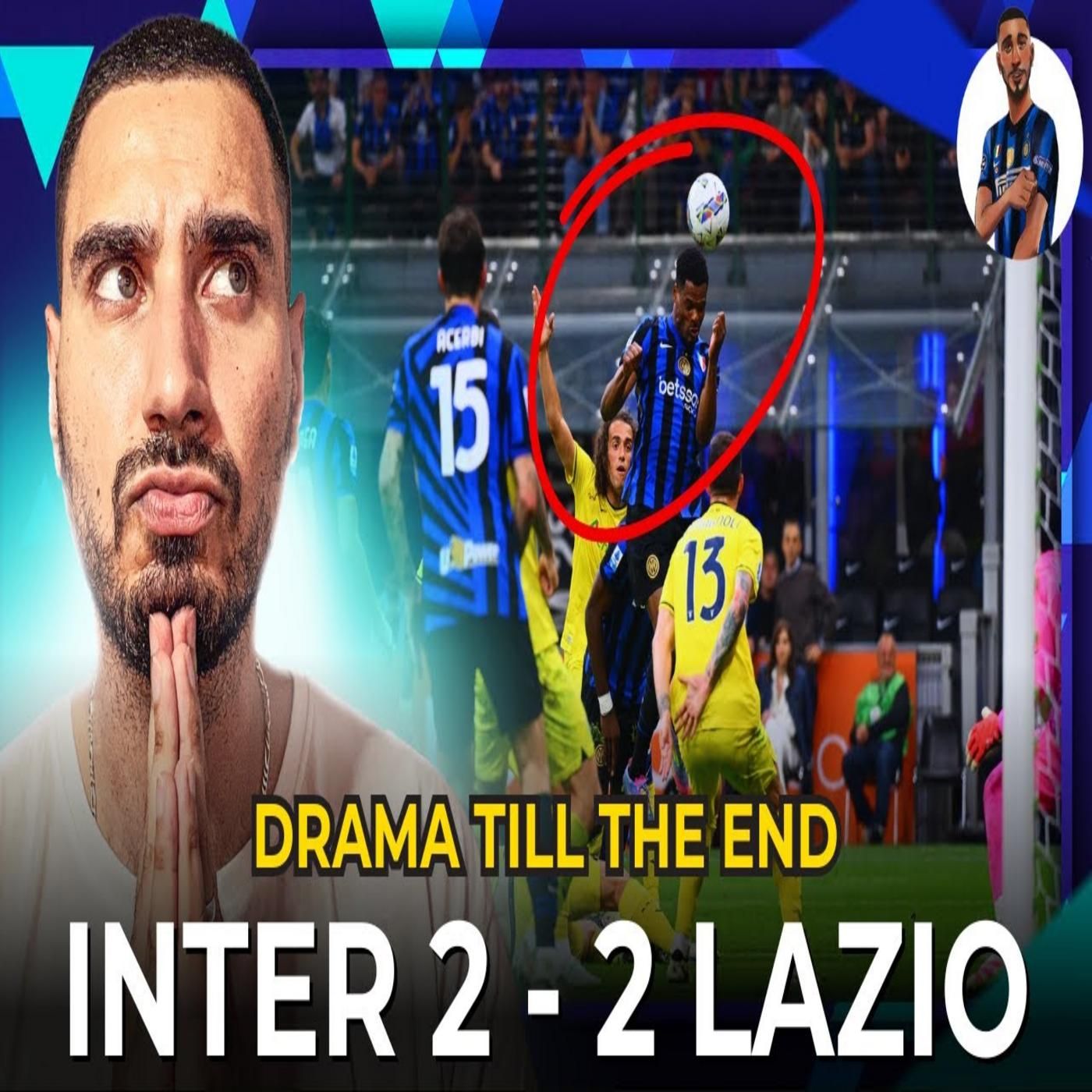Pedro Heartbreak | INTER 2 - 2 LAZIO Match Reaction episode artwork