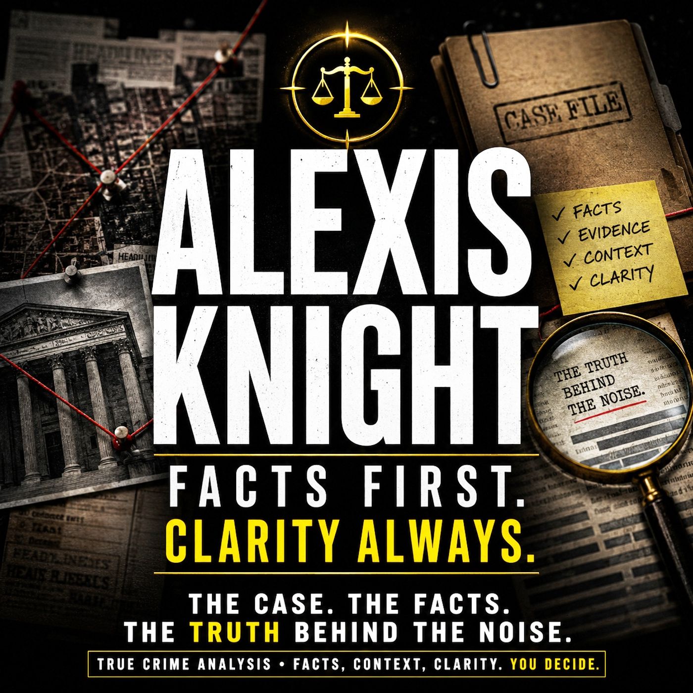 Alexis Knight l Facts First. Clarity Always. cover art
