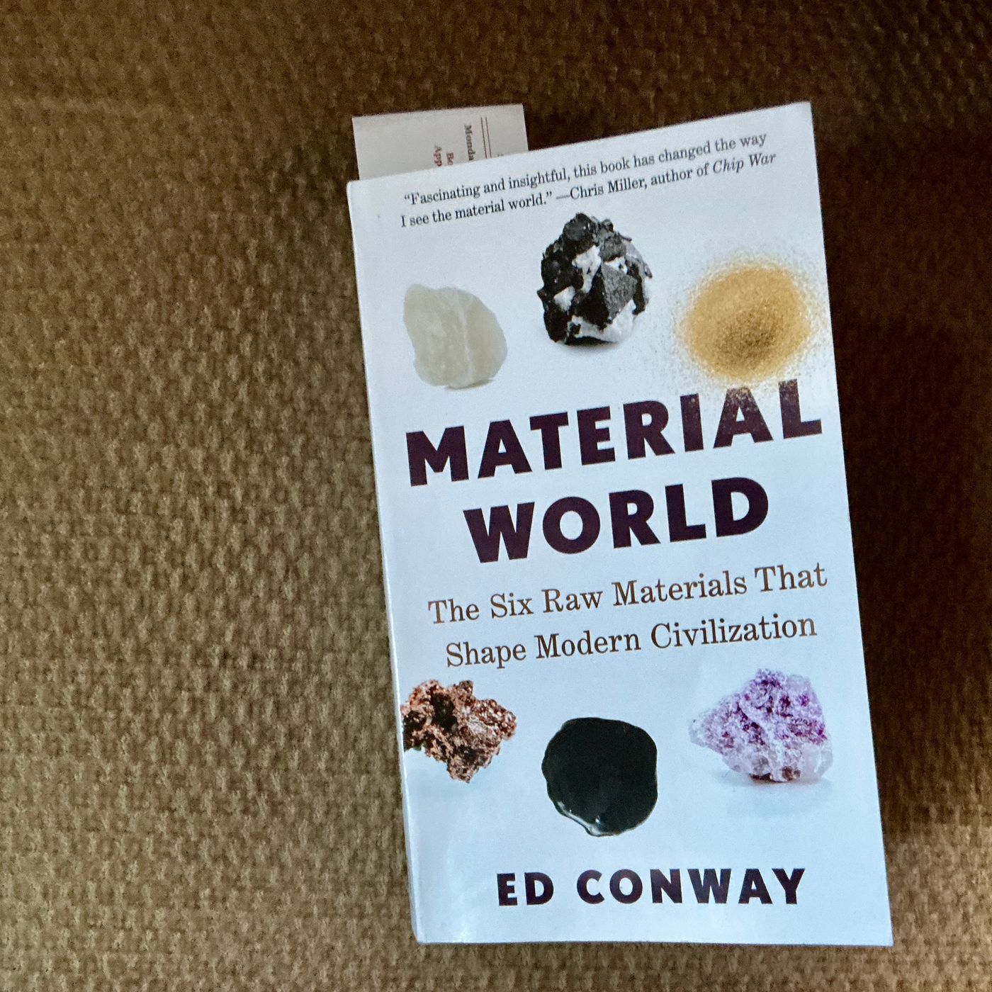 Ed Conway’s book, Material World episode artwork