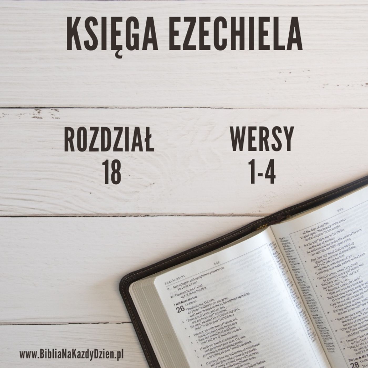 BNKD Księga Ezechiela, rozdział 18 (wprowadzenie do tematu grzechu między pokoleniowego) episode artwork