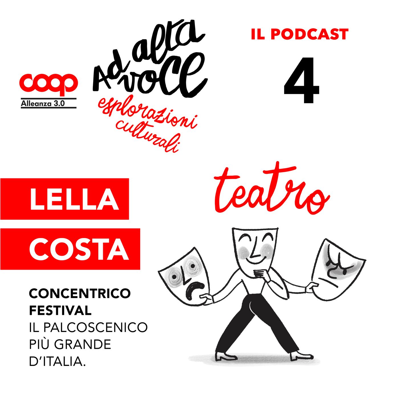 Ep. 4 - Lella Costa - Concentrico Festival - Ad alta voce 2022