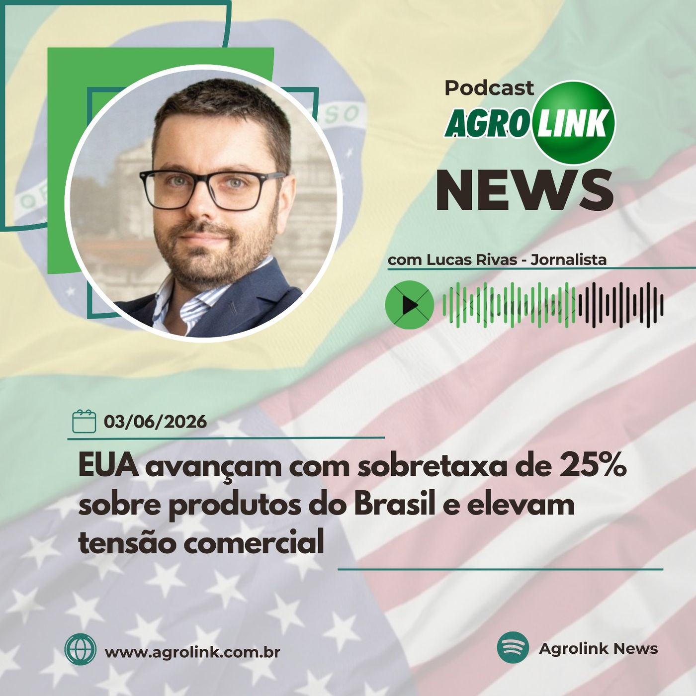 Alckmin avalia como 'injusta' nova taxação dos EUA aos produtos brasileiros episode artwork