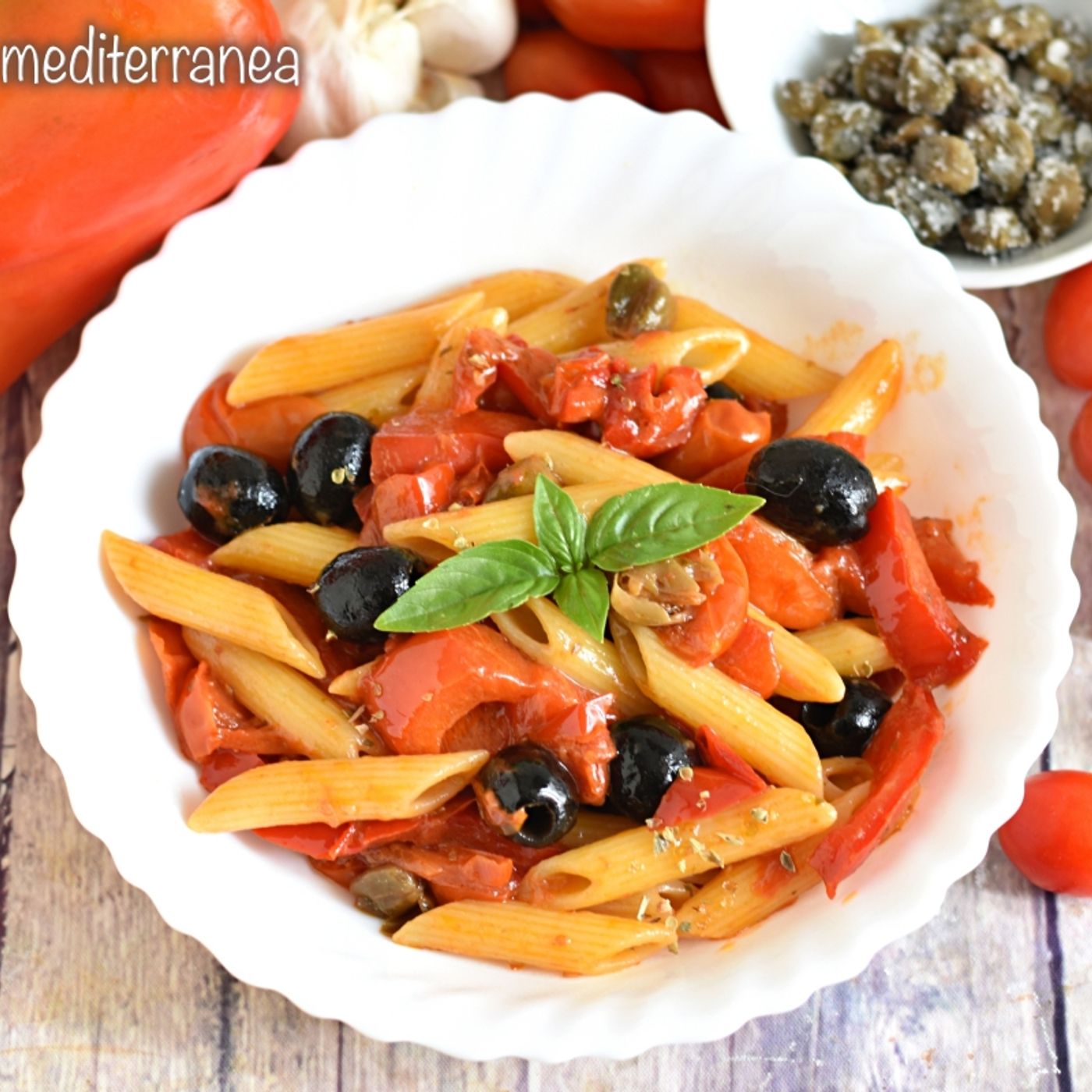 Pasta alla mediterranea con peperoni episode artwork