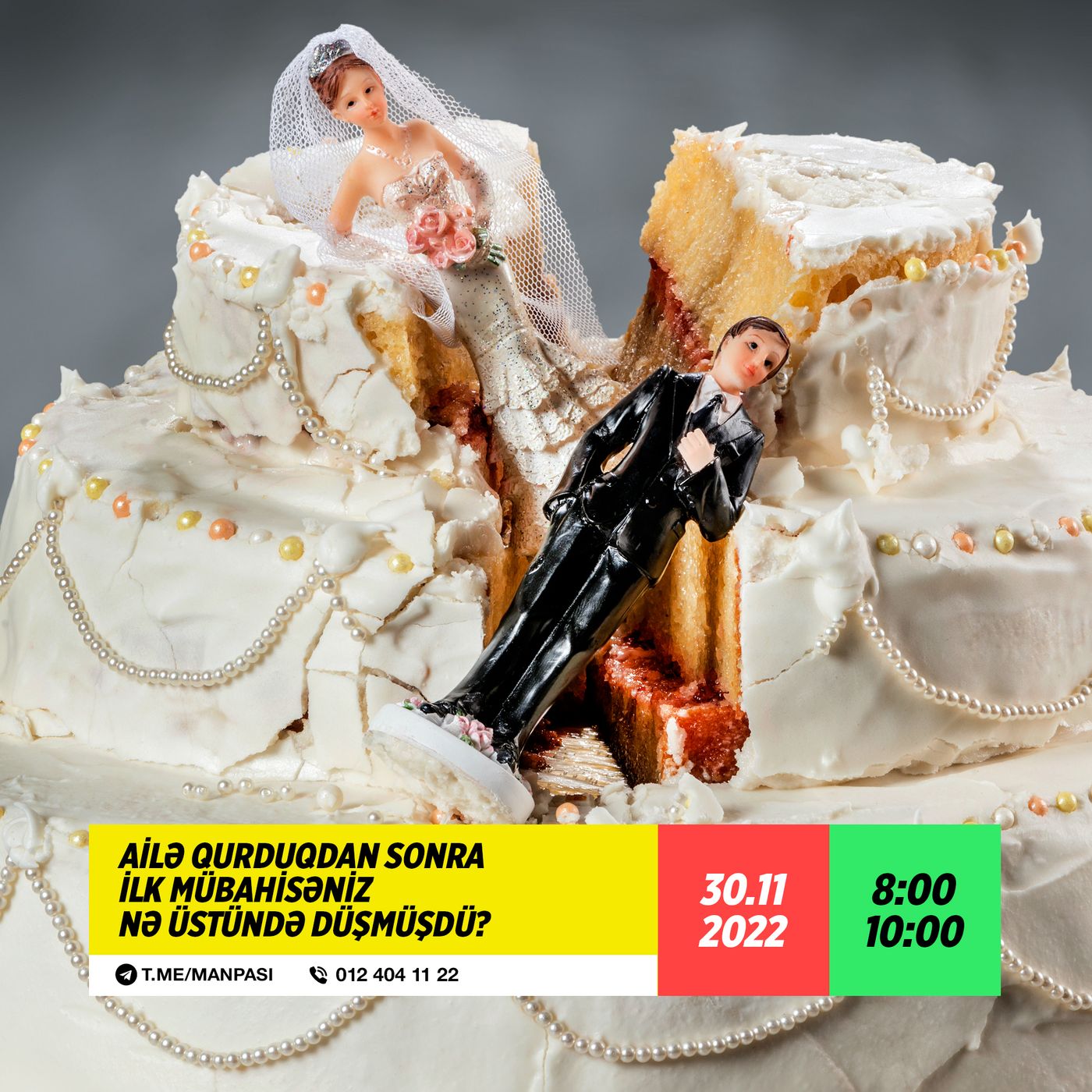 Ailə qurduqdan sonra ilk mübahisəniz nə üstündə düşmüşdü? 30.11.2022