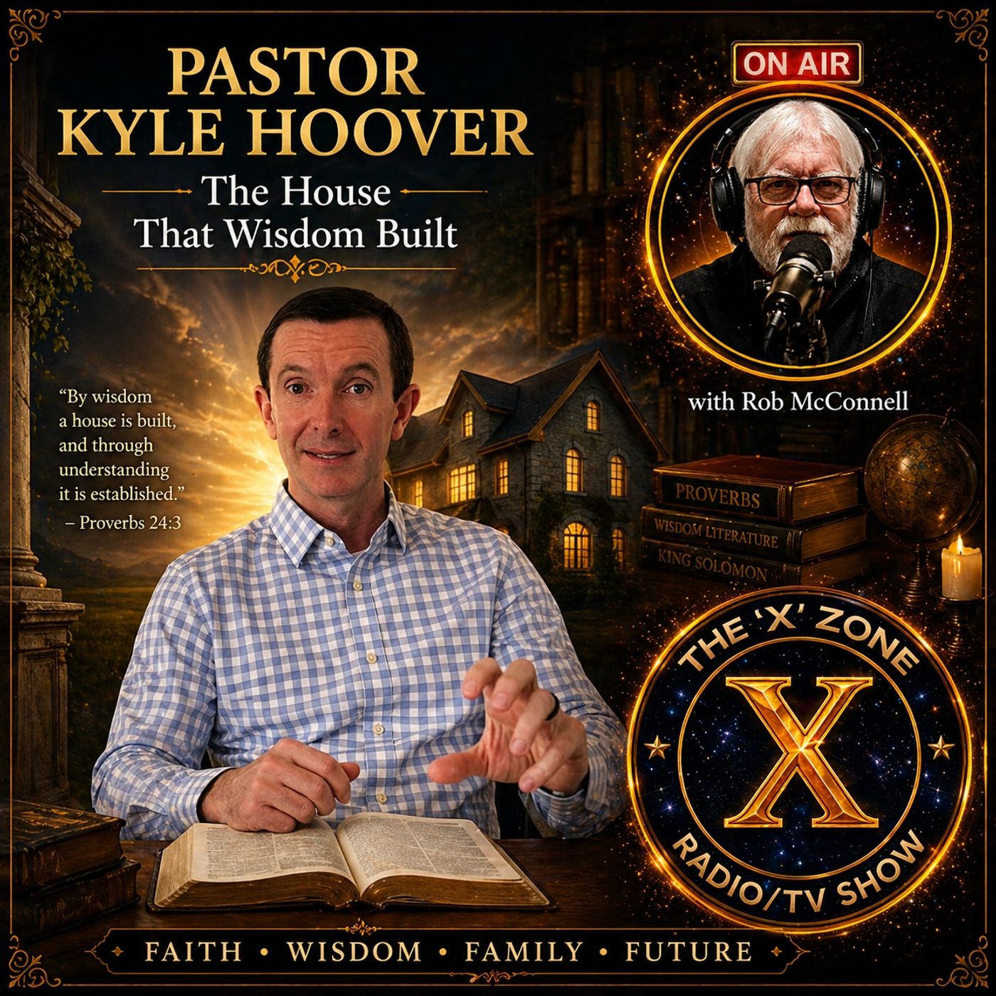 Rob McConnell Interviews - PASTOR KYLE HOOVER - The House That Wisdom Built