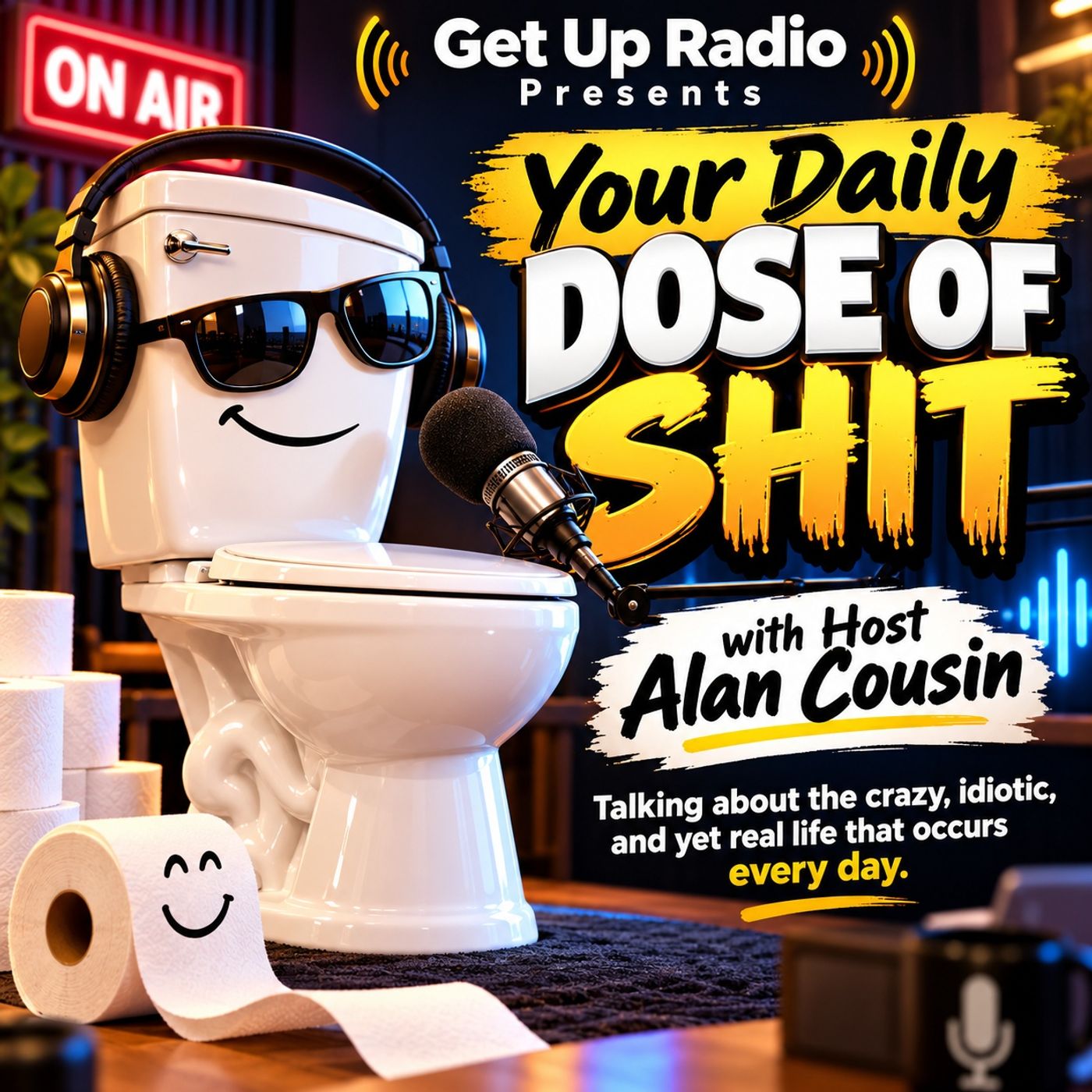 Your Daily Dose of Shit Talk Show podcast cover art