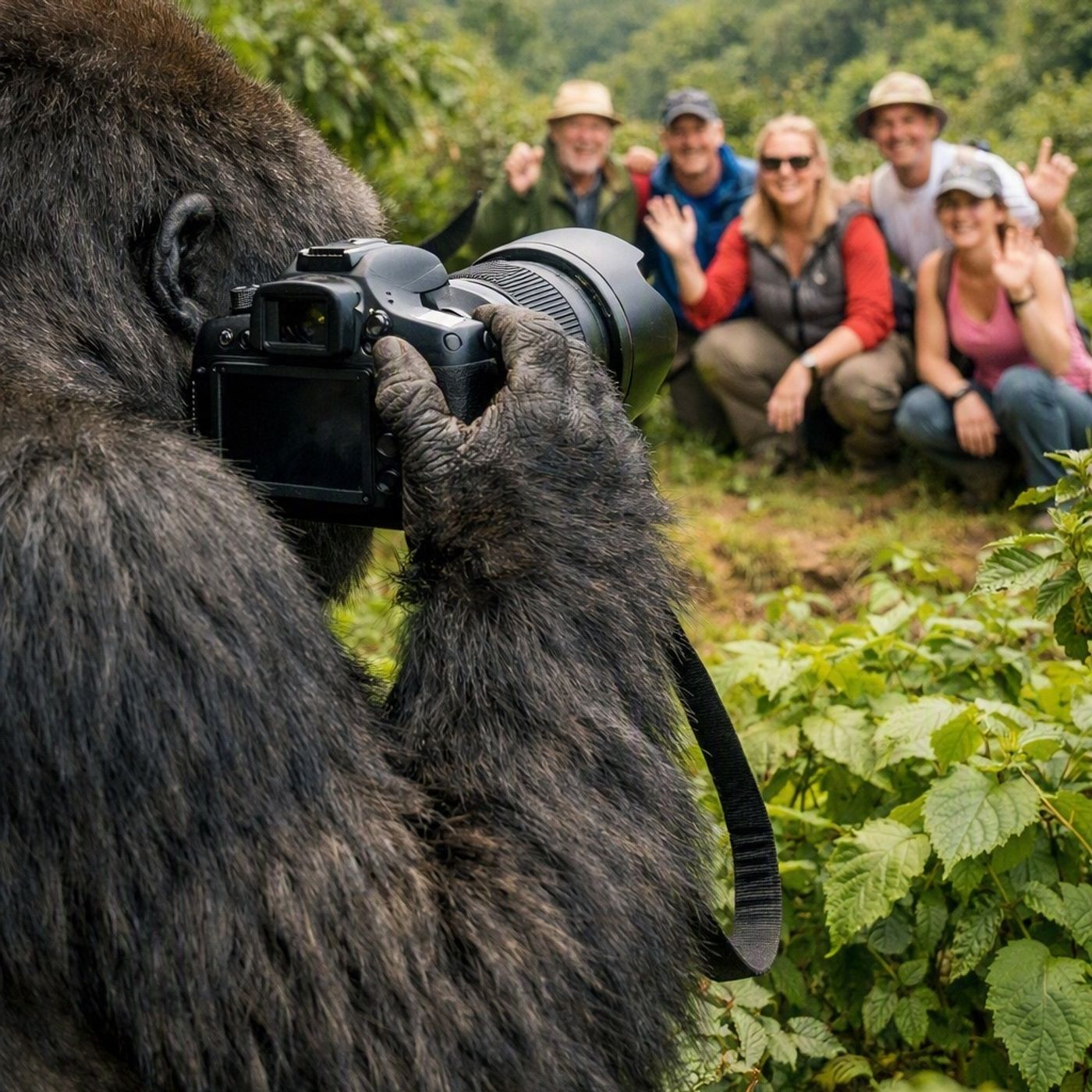 S121E8: And One Of The Gorillas Grabbed A Hold Of His Camera And Took Really Good Photograghs episode artwork